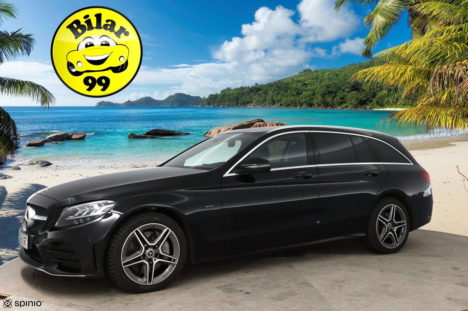MERCEDES-BENZ C 2021 300de T AMG * Facelift / NAVI / LED-ajovalot / Apple&Android / Sport-penkit / Vakkari * - AMG Sisä- ja ulkopaketilla