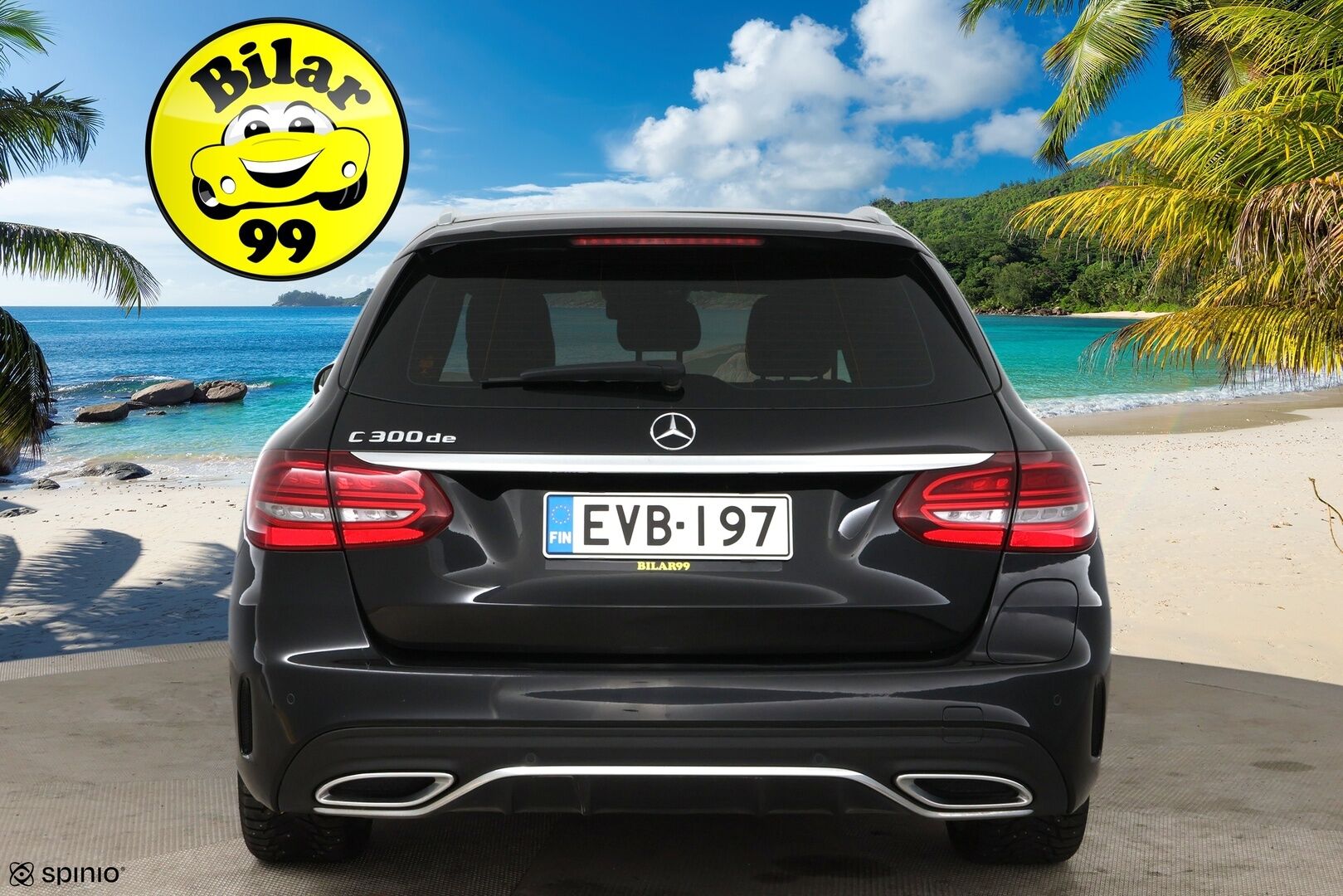 MERCEDES-BENZ C 2021 300de T AMG * Facelift / NAVI / LED-ajovalot / Apple&Android / Sport-penkit / Vakkari * - AMG Sisä- ja ulkopaketilla
