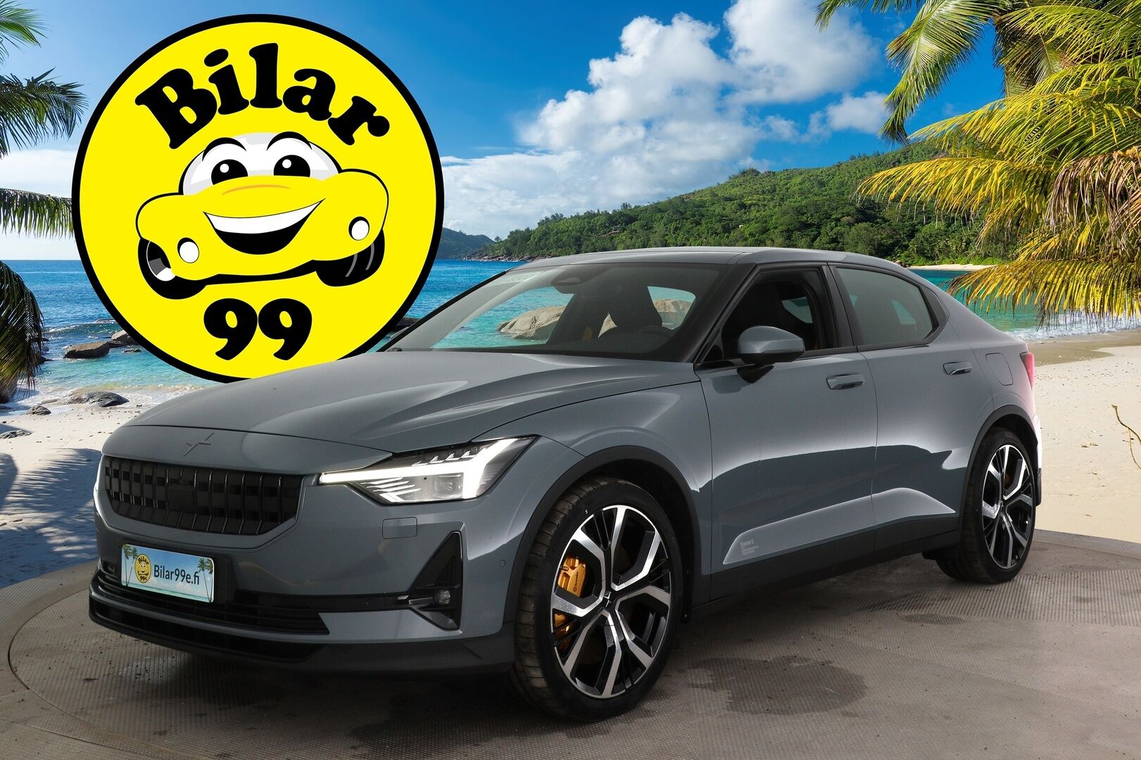 POLESTAR 2 2022 Long Range Dual Motor Performance, 300kW, 78kWh - | H&K | ACC | Lasikatto | Pilot assist | Vetokoukku | Muistipenkit
