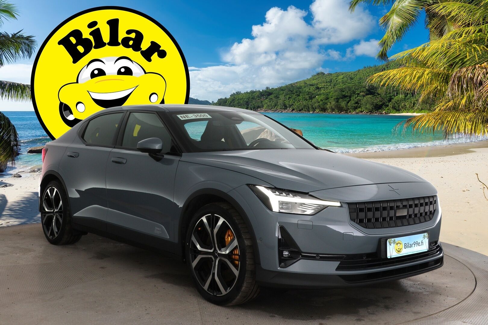 POLESTAR 2 2022 Long Range Dual Motor Performance, 300kW, 78kWh - | H&K | ACC | Lasikatto | Pilot assist | Vetokoukku | Muistipenkit