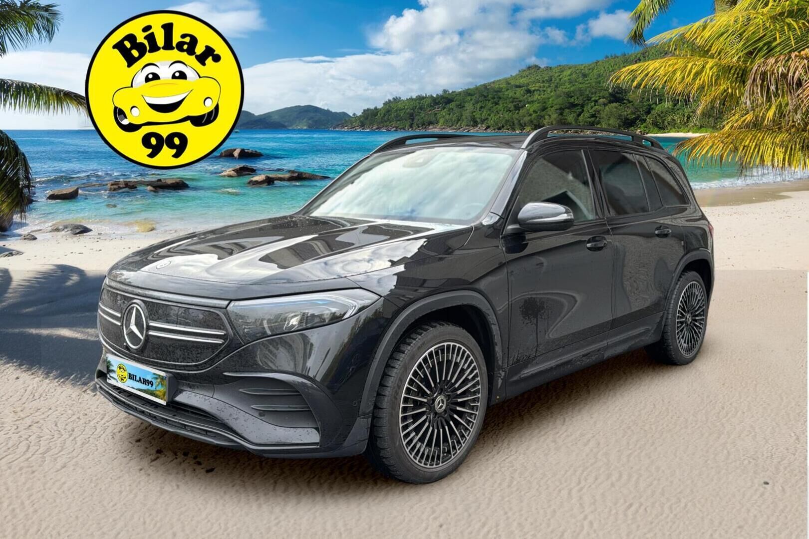 Mercedes-Benz EQB 2023 EQB 350 4MATIC AMG Line */ Merkkihuollettu / 7P / ILP / Navi / P.kamera / Ambient / 2x renkaat&vanteet /* - NÄYTTÄVÄ SEKÄ TILAVA / 2X RENKAAT&VANTEET