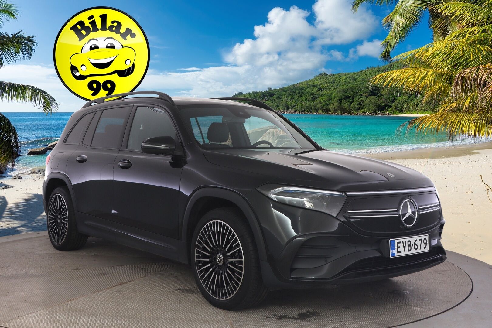 Mercedes-Benz EQB 2023 EQB 350 4MATIC AMG Line */ Merkkihuollettu / 7P / ILP / Navi / P.kamera / Ambient / 2x renkaat&vanteet /* - NÄYTTÄVÄ SEKÄ TILAVA / 2X RENKAAT&VANTEET