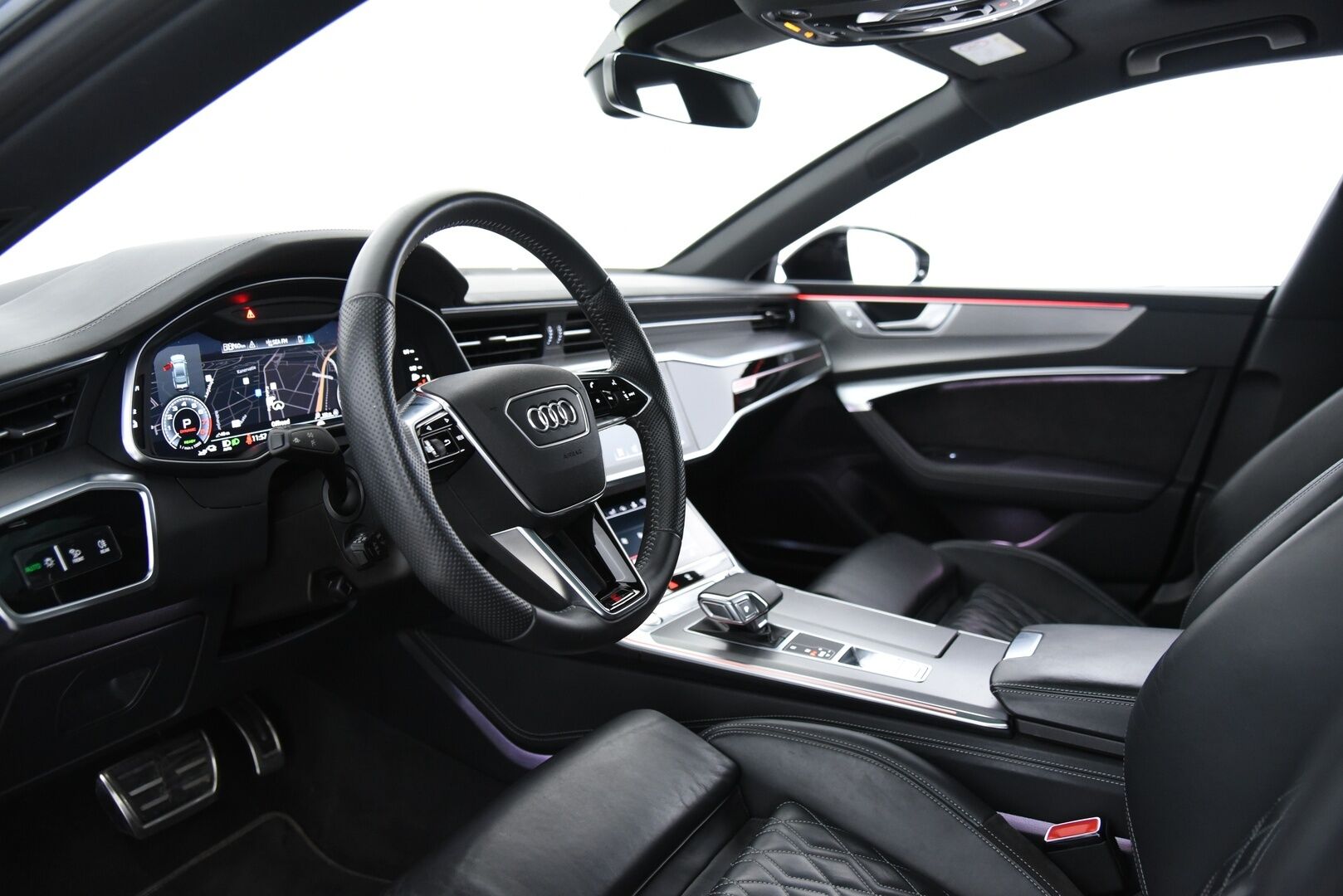 Audi A7 2020 Business Sport 55 TFSI e quattro S tronic S-Line / HD Matrix Laser / B&O / HUD / Adapt.vak / Timanttinahat - Muistipenkki / Imuovet / P-kamera / Panorama / Koukku
