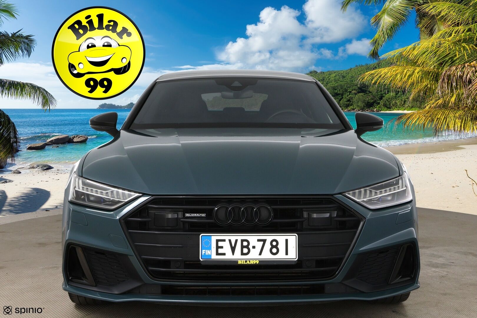 Audi A7 2020 Business Sport 55 TFSI e quattro S tronic S-Line / HD Matrix Laser / B&O / HUD / Adapt.vak / Timanttinahat - Muistipenkki / Imuovet / P-kamera / Panorama / Koukku