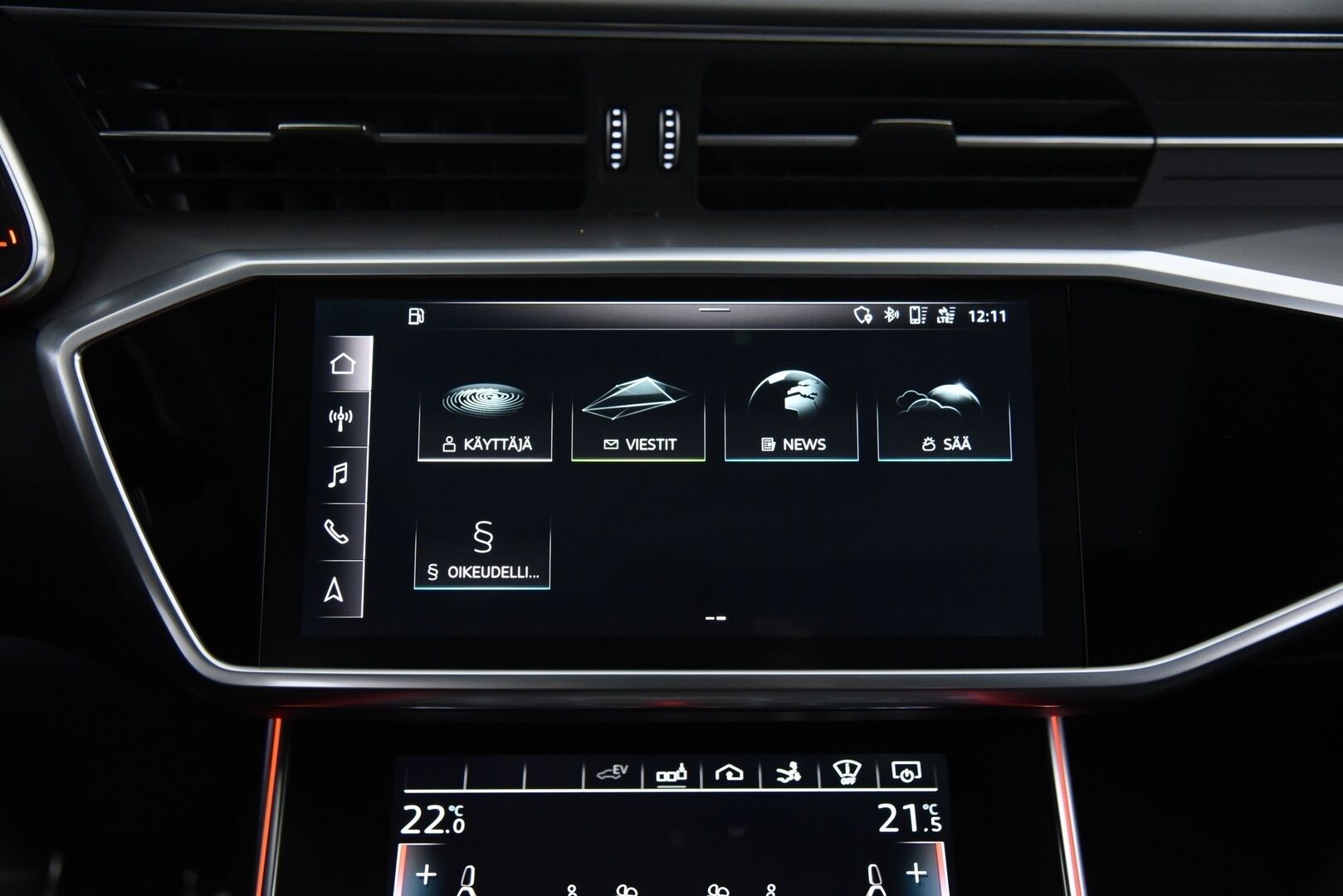 Audi A7 2020 Business Sport 55 TFSI e quattro S tronic S-Line * Koukku / HD Matrix Laser / B&O / HUD / Adapt.vak / Timanttinahat * - Muistipenkki / Imuovet / P-kamera / Panorama / Hienot varusteet - HULLU BLACKWEEK KORKOTARJOUS 2,49%