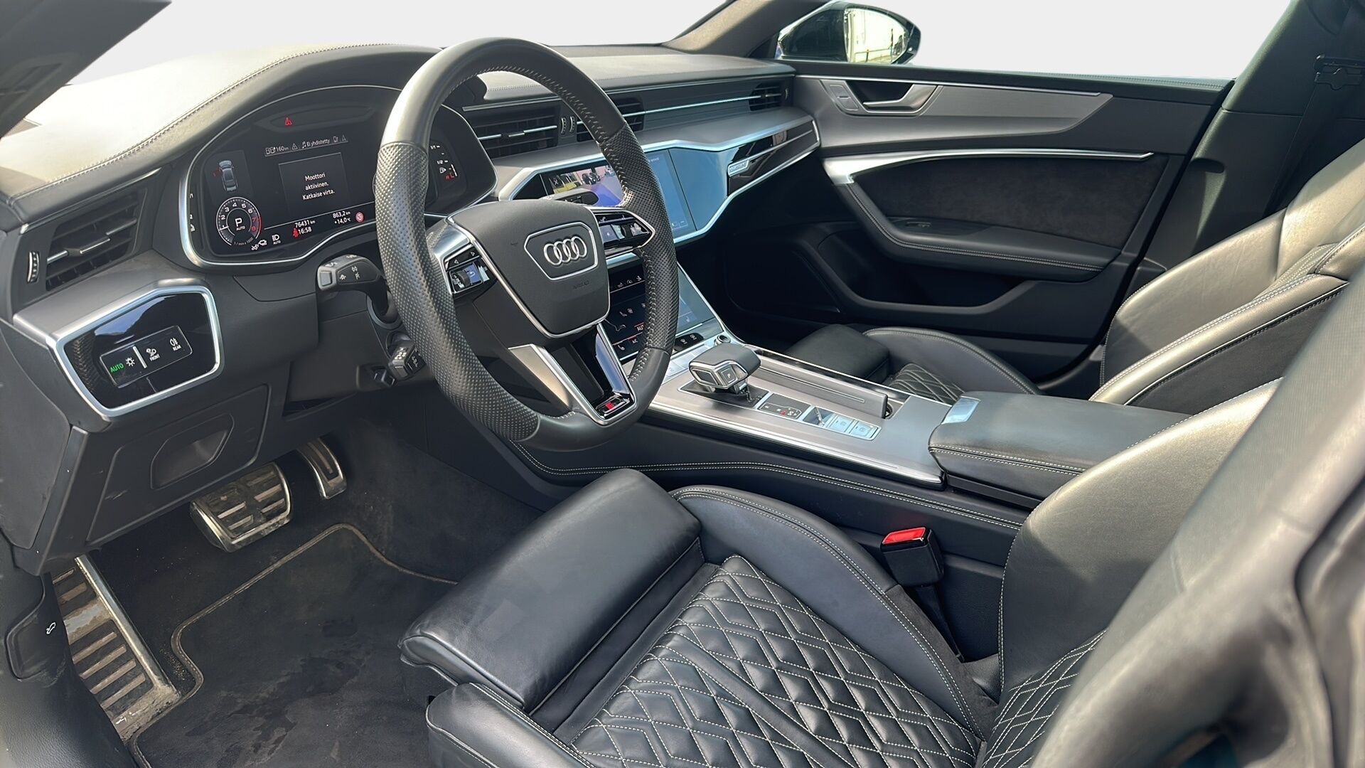 Audi A7 2020 Business Sport 55 TFSI e quattro S tronic S-Line / HD Matrix Laser / B&O / HUD / Adapt.vak / Timanttinahat - 3,99 % KORKOTARJOUS TÄHÄN AUTOON 31.8. ASTI! - Muistipenkki / Imuovet / P-kamera / Panorama / Koukku