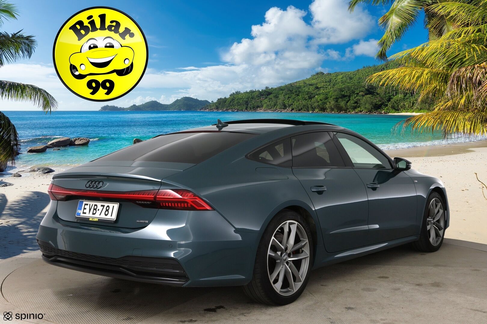Audi A7 2020 Business Sport 55 TFSI e quattro S tronic S-Line / HD Matrix Laser / B&O / HUD / Adapt.vak / Timanttinahat - Muistipenkki / Imuovet / P-kamera / Panorama / Koukku