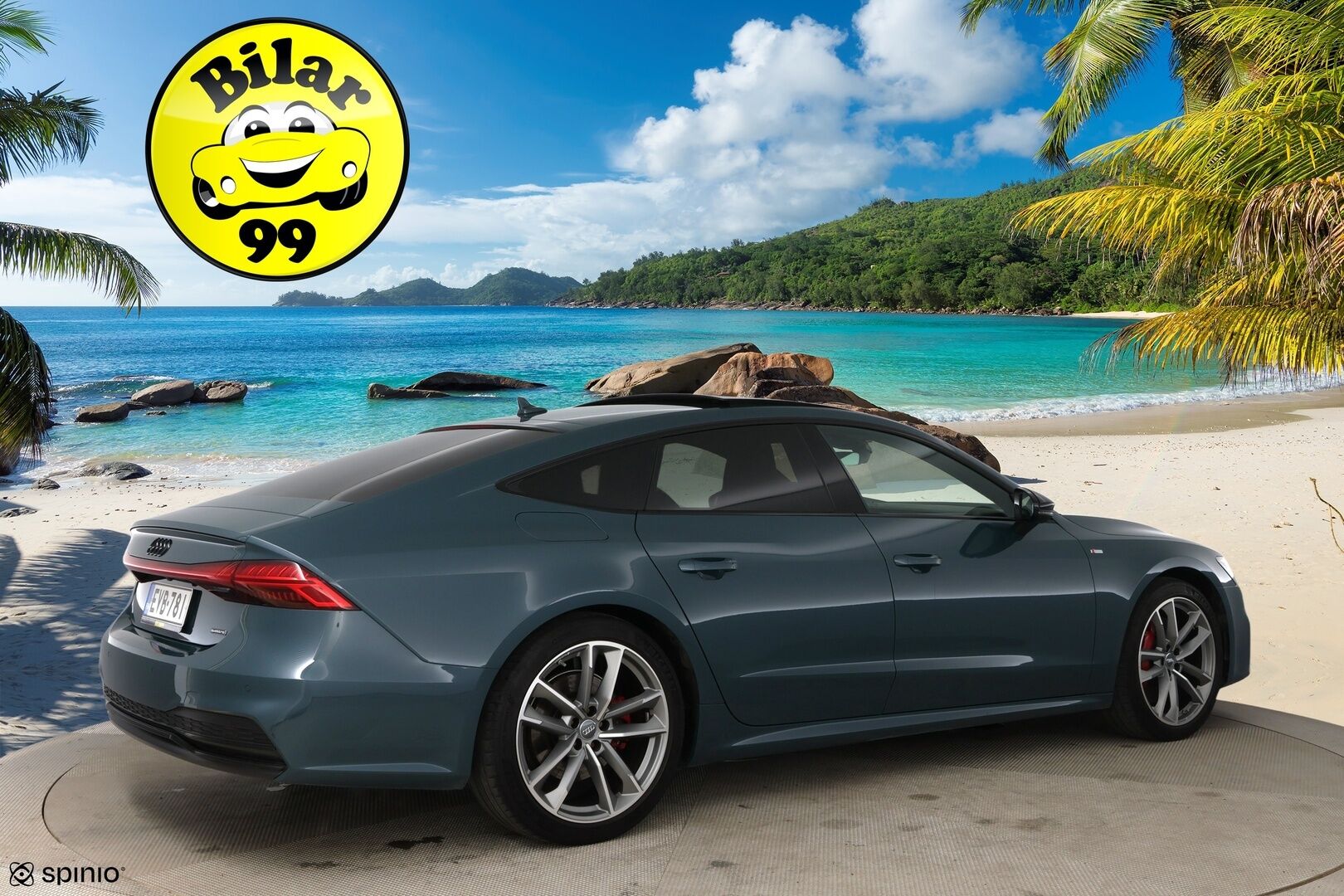 Audi A7 2020 Business Sport 55 TFSI e quattro S tronic S-Line / HD Matrix Laser / B&O / HUD / Adapt.vak / Timanttinahat - Muistipenkki / Imuovet / P-kamera / Panorama / Koukku