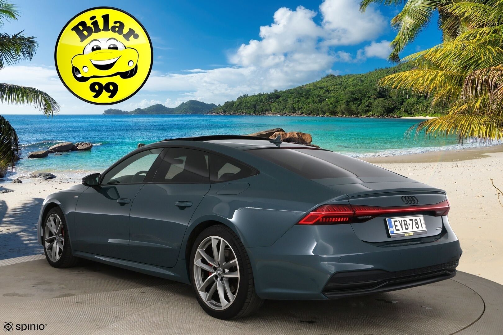 Audi A7 2020 Business Sport 55 TFSI e quattro S tronic S-Line * Koukku / HD Matrix Laser / B&O / HUD / Adapt.vak / Timanttinahat * - Muistipenkki / Imuovet / P-kamera / Panorama / Hienot varusteet - HULLU BLACKWEEK KORKOTARJOUS 2,49%