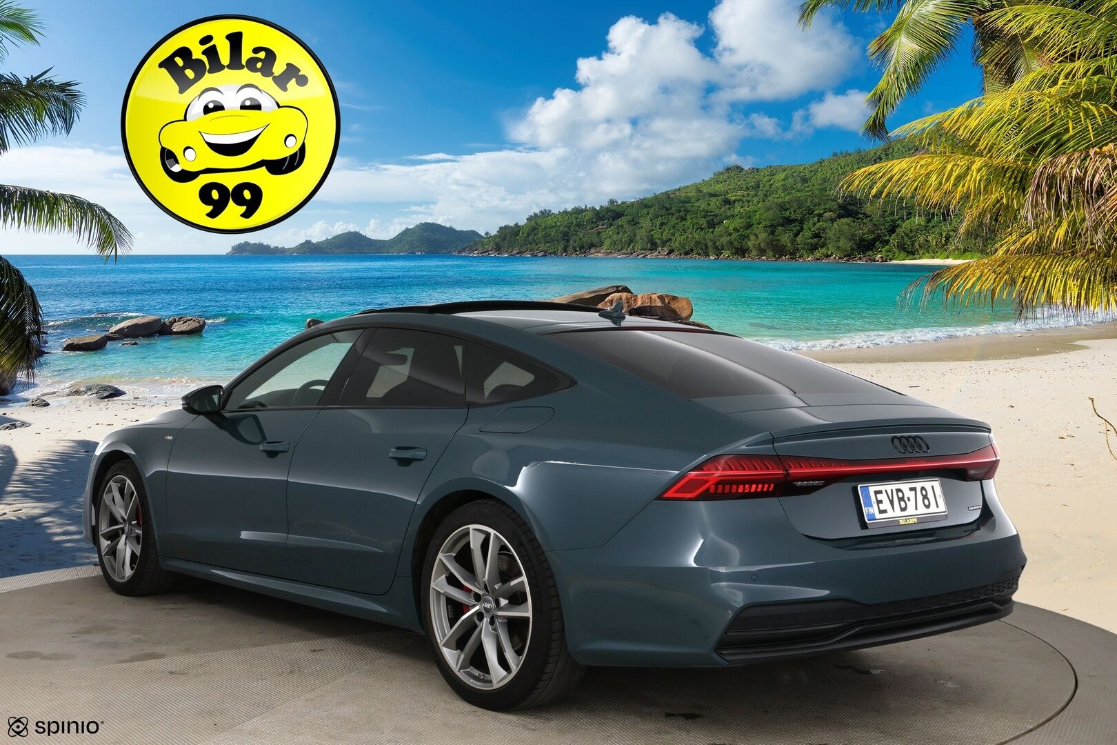 Audi A7 2020 Business Sport 55 TFSI e quattro S tronic S-Line / HD Matrix Laser / B&O / HUD / Adapt.vak / Timanttinahat - Muistipenkki / Imuovet / P-kamera / Panorama / Koukku