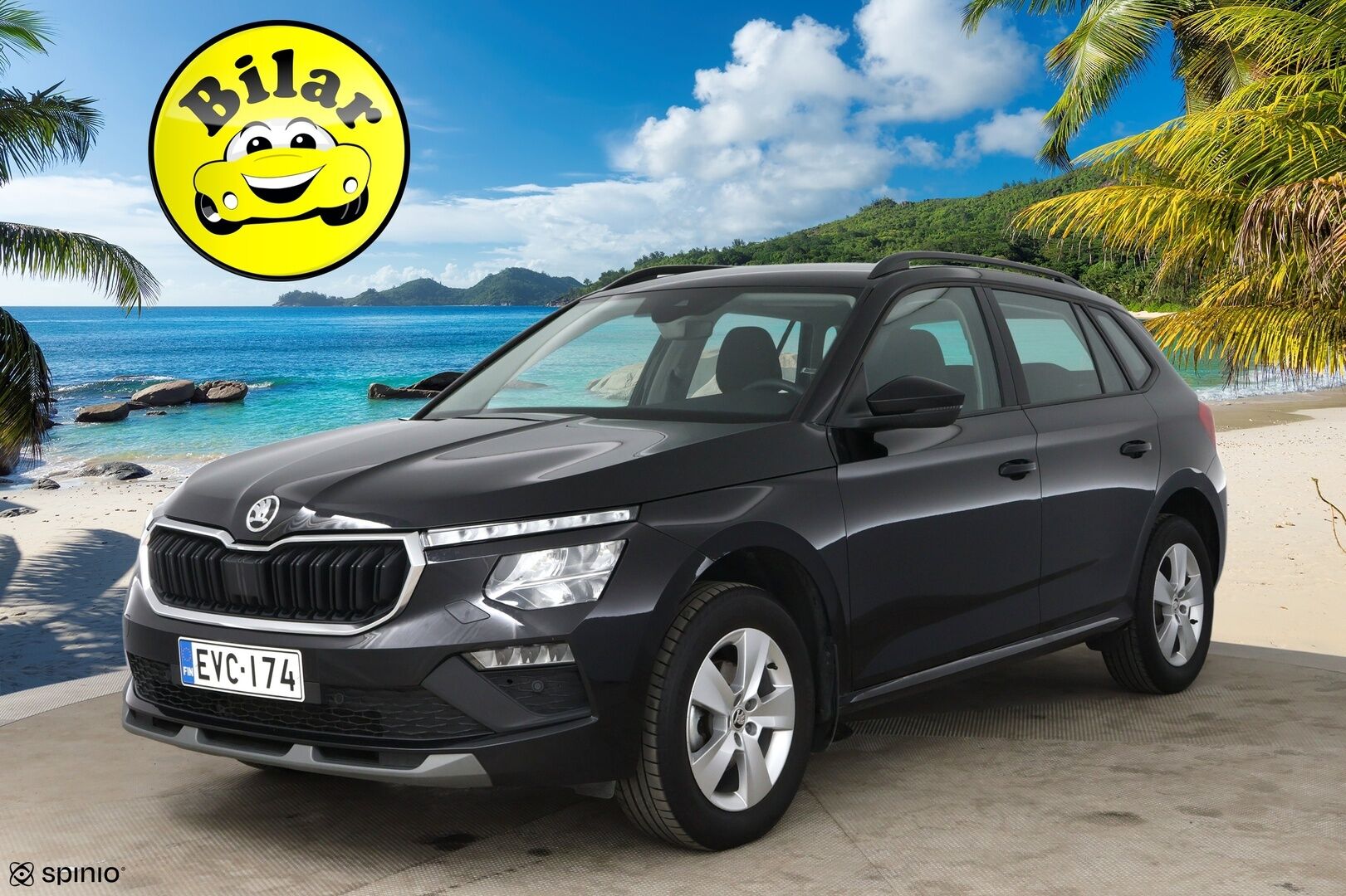 Skoda Kamiq 2024 1.0 TSI 116 Selection DSG Autom. - 1.Omist - Suomi-Auto | Vakkari | P-kamera | LED | Keyless | Lämpöratti | Merkkihuollettu