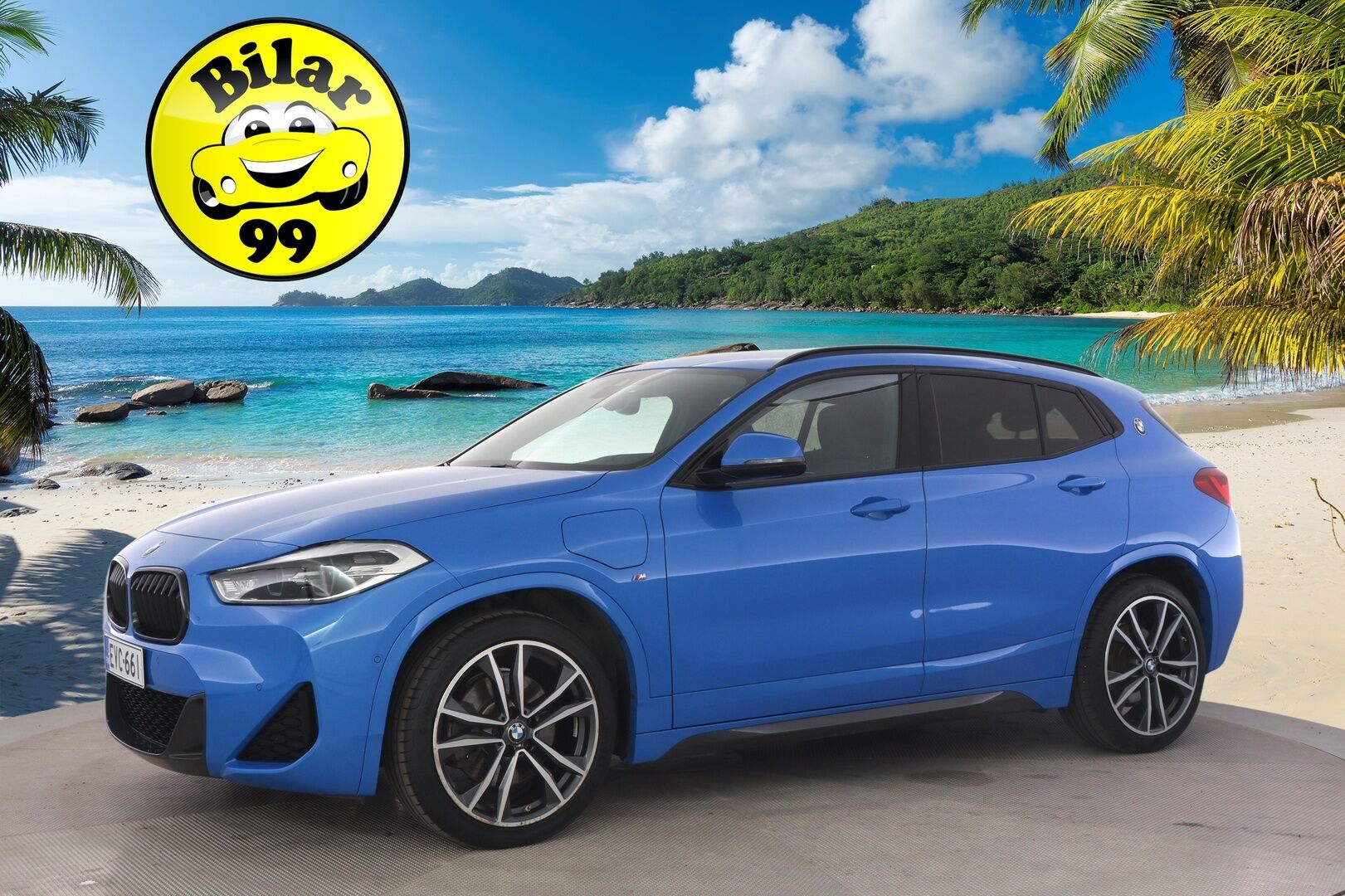 BMW X2 2021 xDrive 25e M Sport - *Shadowline / Comfort Access / Sähk.Esilämmitin / Sporttipenkit / Peruutuskamera / Navigointi / Sähköluukku*