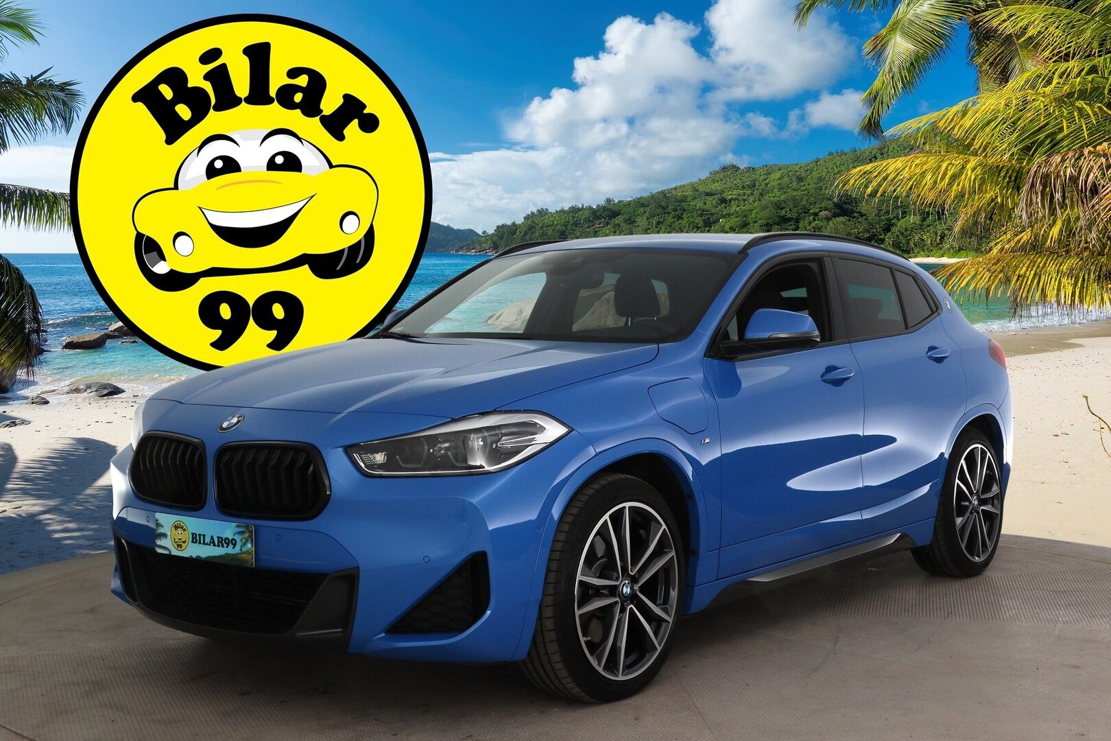 BMW X2 2021 xDrive 25e M Sport - *Shadowline / Comfort Access / Sähk.Esilämmitin / Sporttipenkit / Peruutuskamera / Navigointi / Sähköluukku*