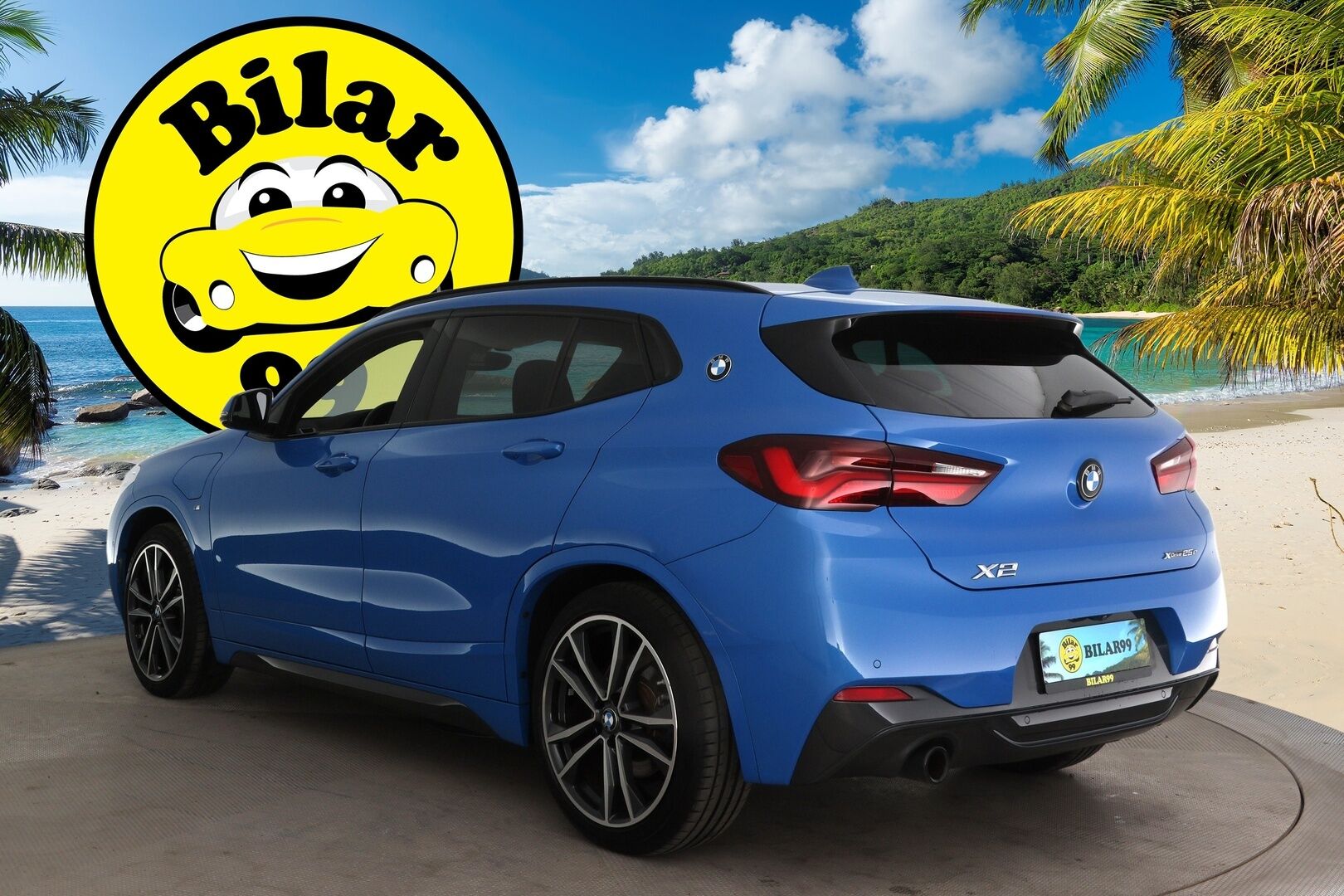 BMW X2 2021 xDrive 25e M Sport - *Shadowline / Comfort Access / Sähk.Esilämmitin / Sporttipenkit / Peruutuskamera / Navigointi / Sähköluukku*