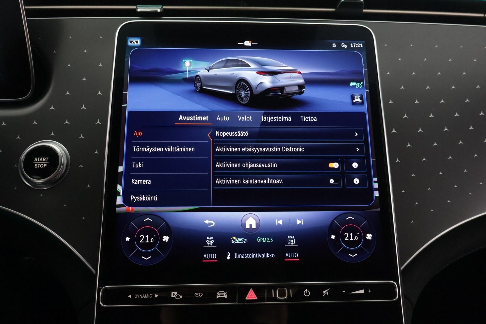 MERCEDES-BENZ EQE 2022 350+ AMG Line - 2,99 % KORKOTARJOUS TÄHÄN AUTOON - */ Adapt.Vakkari / Burmester / 360° Kamera / Muistipaketti / Digital-LED / Koukku / Juuri saapunut /*