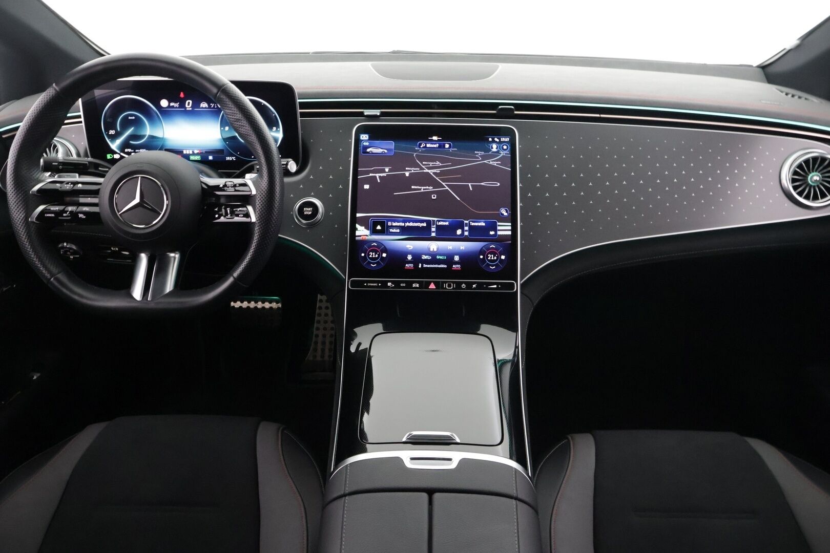 MERCEDES-BENZ EQE 2022 350+ AMG Line - 2,99 % KORKOTARJOUS TÄHÄN AUTOON - */ Adapt.Vakkari / Burmester / 360° Kamera / Muistipaketti / Digital-LED / Koukku / Juuri saapunut /*