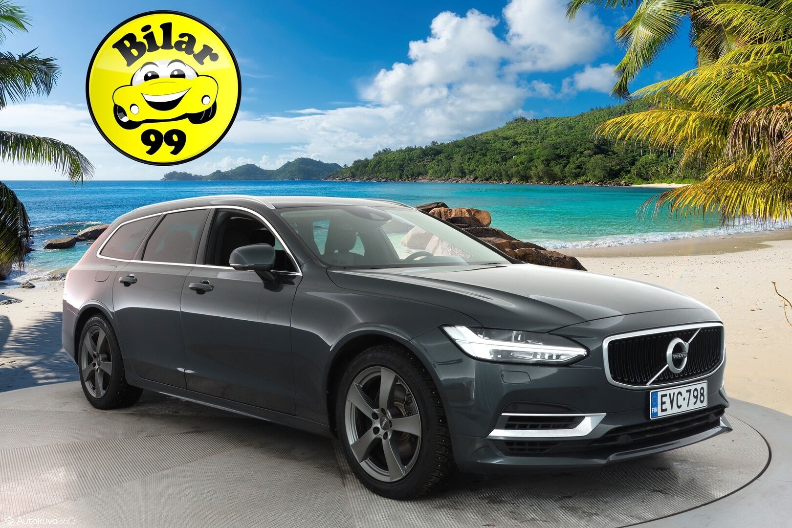Volvo V90 2020 T8 TwE AWD Momentum aut *Webasto / Pilot Assist / Koukku / Tutkat / Navi / LED-valot / Puolinahkasisusta / KeylessGo* - Suomen edullisin T8! / Kahdet renkaat alumiinivantein / Merkkihistoria! / Jakohihna 92tkm / Jarruremontti 6/24