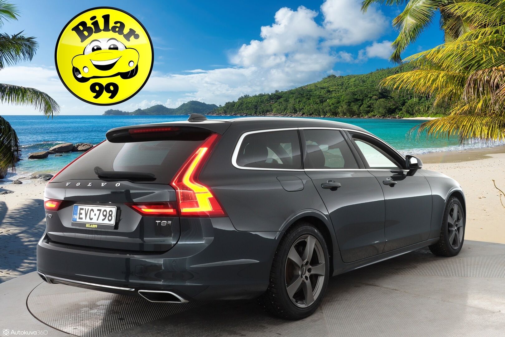 Volvo V90 2020 T8 TwE AWD Momentum aut *Webasto / Pilot Assist / Koukku / Tutkat / Navi / LED-valot / Puolinahkasisusta / KeylessGo* - Suomen edullisin T8! / Kahdet renkaat alumiinivantein / Merkkihistoria! / Jakohihna 92tkm / Jarruremontti 6/24