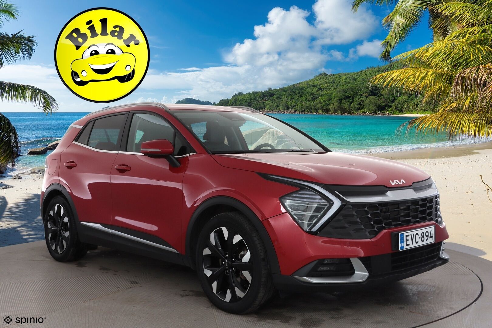Kia Sportage 2022 1,6 T-GDI AWD Plug-in Hybrid Business Premium AT 265hv - | ACC | LED | 360 | Sähköpenkit | Navi | Katveavustin | Kaistavahti | Keyless | Apple&Android | Ratinlämmitys | Merkkihuollot | 2x Latauskaapelit |  Kahdet renkaat |