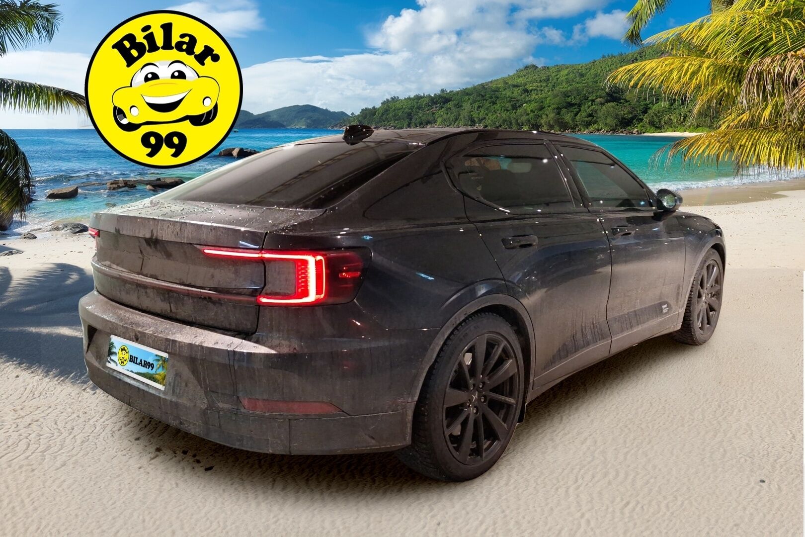 Polestar 2 2021 78kWh Long Range Dual Motor, 300kW *ACC / Pilot & Plus / H&K / 360° / Pixel / Lasikatto / Sporttipenkit / Koukku* - Erittäin tyylikäs merkkihuollettu Polestar kattavilla varusteilla sekä kaksilla renkailla ja vanteilla! - HULLU BLACKWEEK KORKOTARJOUS 2,49%