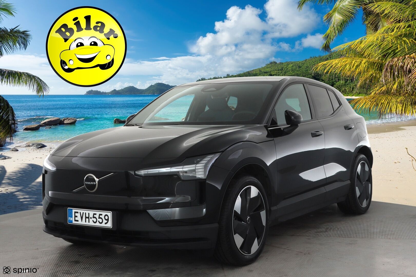 Volvo EX30 2025 Twin Performance Plus - | ACC | ILP | Harman/Kardon | Muistipenkki | Sähköpenkit | Pilot Assist | BLIS | P.kamera | Keyless | LED | 2x renkaat aluin | 1-om suomiauto | 