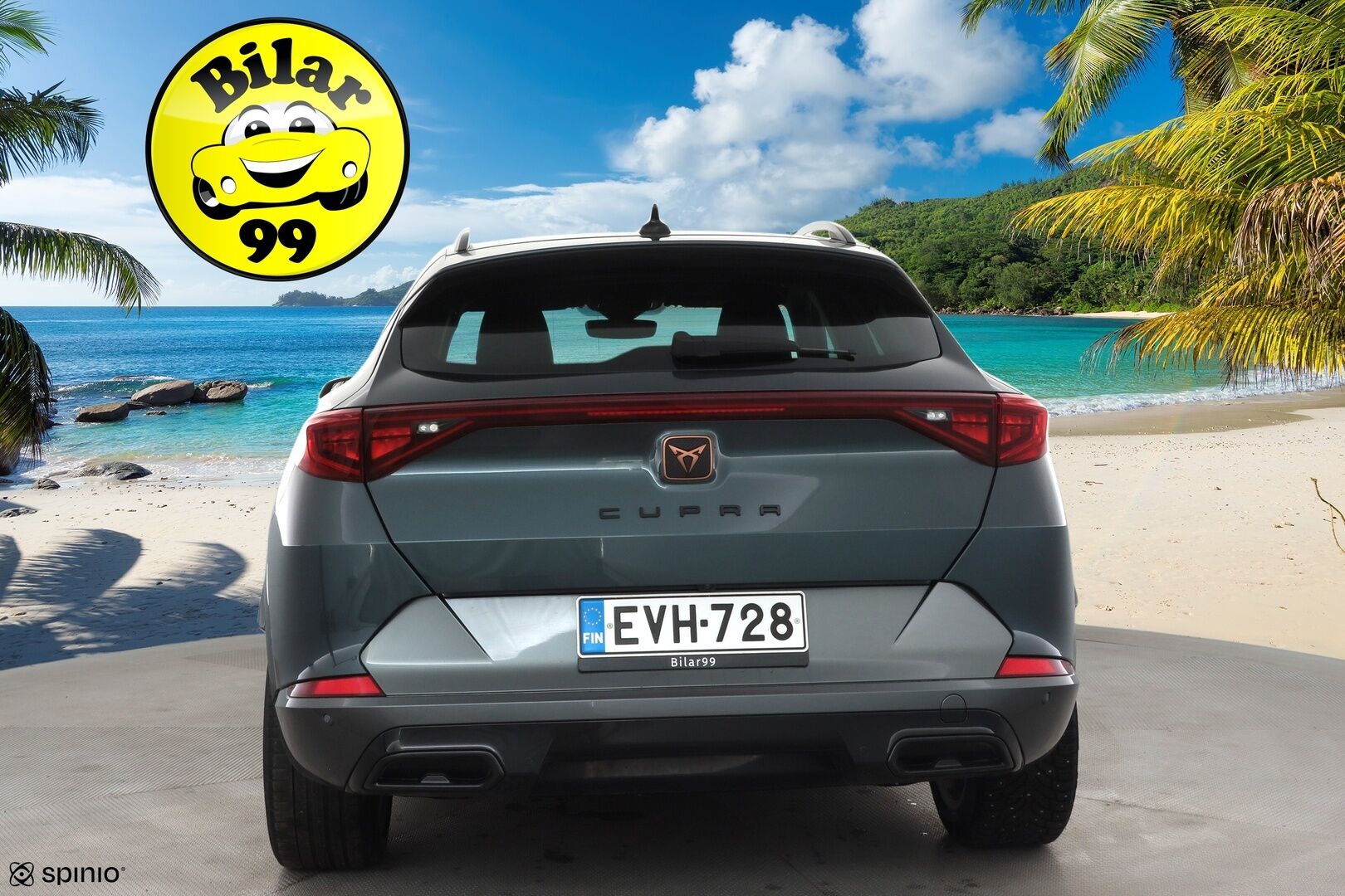 Cupra Formentor 2021 VZ 1.4 PHEV 180 kW e-HYBRID DSG * Koukku / ACC / LED / P.kamera / Digimittaristo / Keyless * - Akku kuntotarkastettu / Kahdet renkaat aluvanteilla / Merkkihuollot / 2x Latauskaapelit 