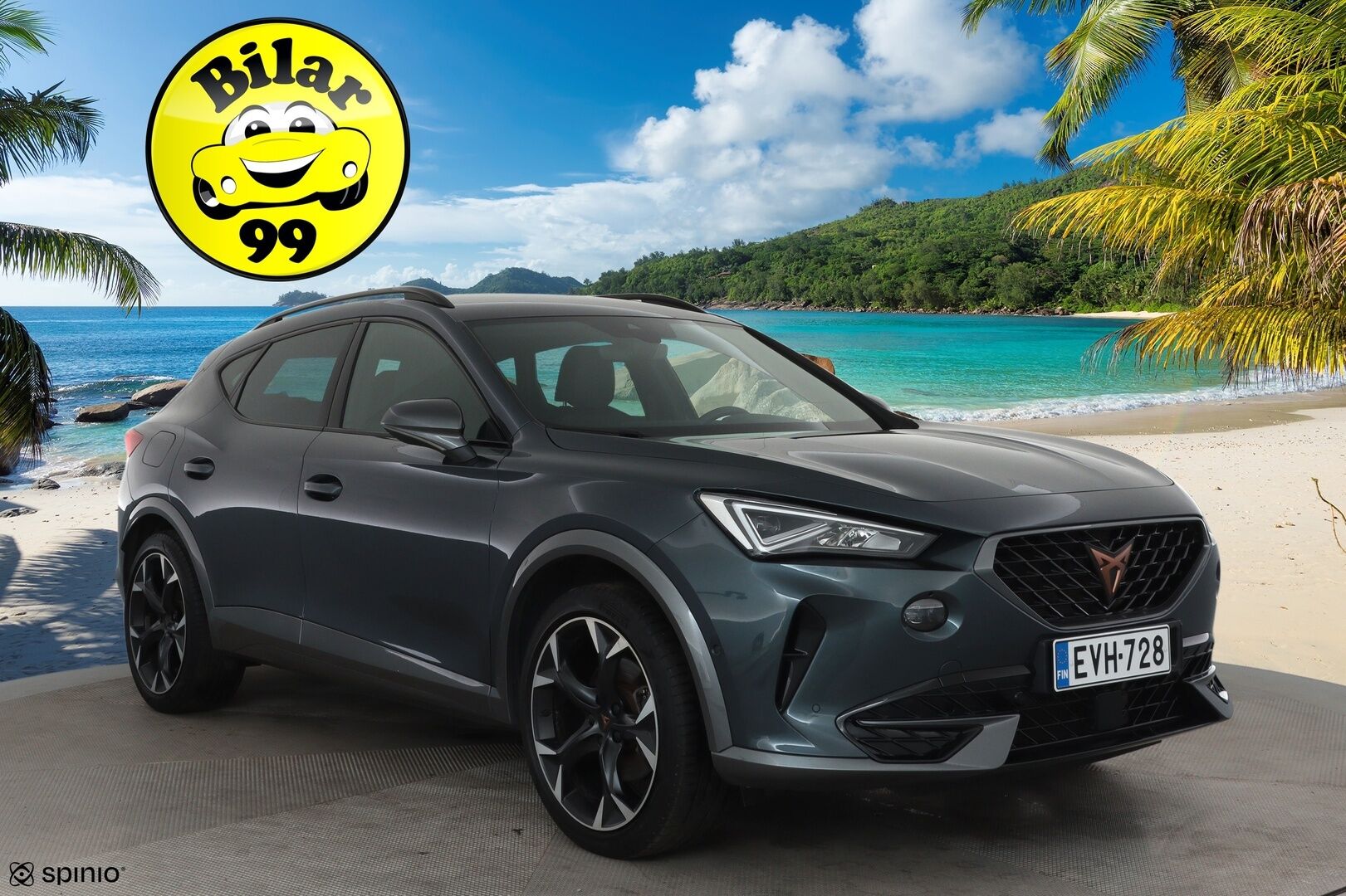 Cupra Formentor 2021 VZ 1.4 PHEV 180 kW e-HYBRID DSG **Adapt.vakkari / P.kamera / Koukku / Digimittaristo / Sporttipenkit / KeylessGo** - Akku kuntotarkastettu / Kahdet renkaat aluvanteilla 