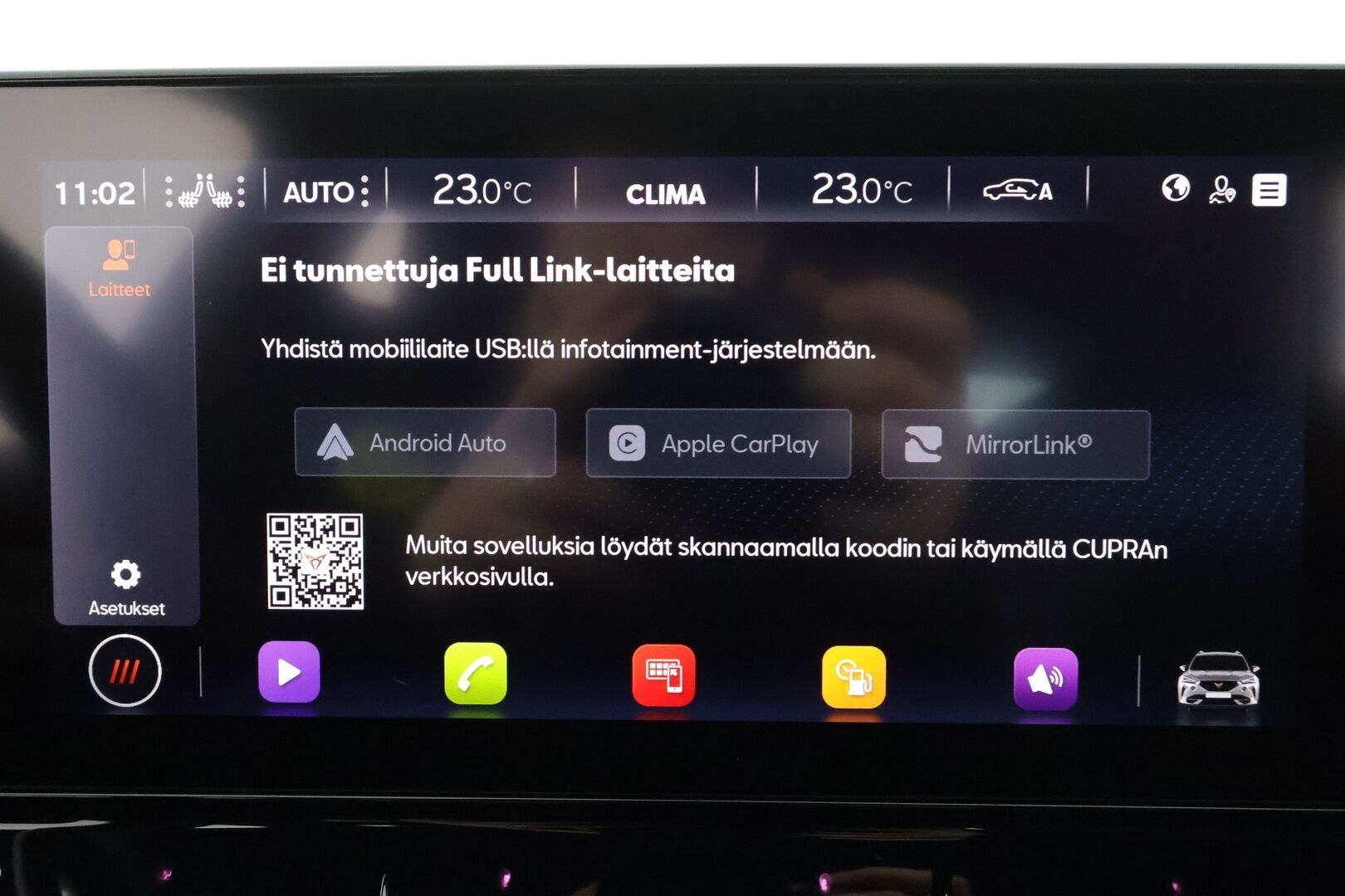 Cupra Formentor 2021 VZ 1.4 PHEV 180 kW e-HYBRID DSG * Koukku / ACC / LED / P.kamera / Digimittaristo / Keyless * - Akku kuntotarkastettu / Kahdet renkaat aluvanteilla / Merkkihuollot / 2x Latauskaapelit 