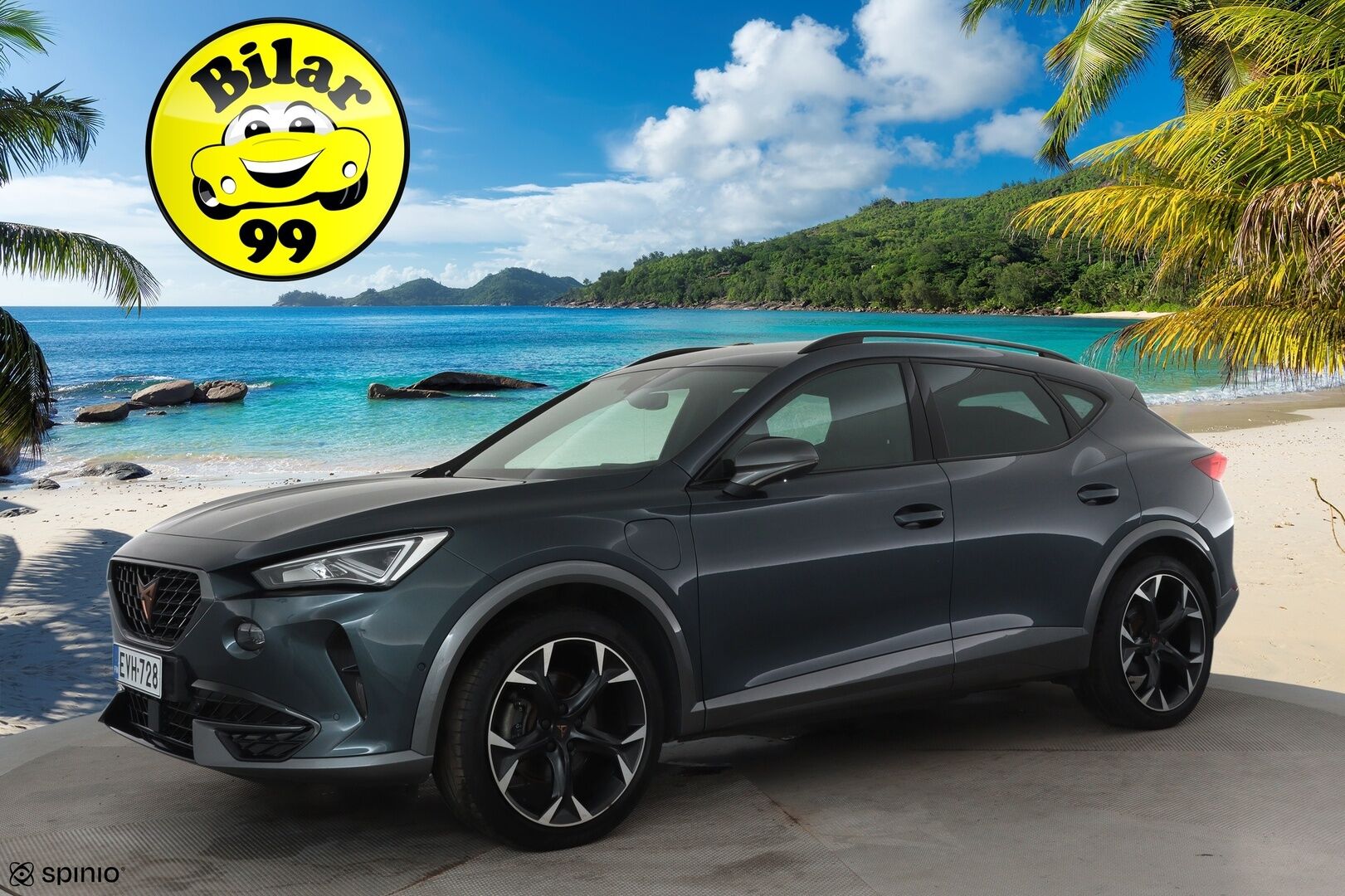 Cupra Formentor 2021 VZ 1.4 PHEV 180 kW e-HYBRID DSG **Adapt.vakkari / P.kamera / Koukku / Digimittaristo / Sporttipenkit / KeylessGo** - Akku kuntotarkastettu / Kahdet renkaat aluvanteilla 