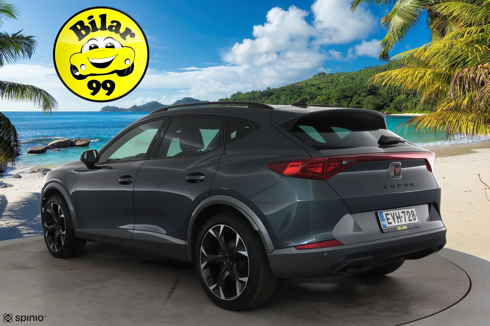 Cupra Formentor 2021 VZ 1.4 PHEV 180 kW e-HYBRID DSG **Adapt.vakkari / P.kamera / Koukku / Digimittaristo / Sporttipenkit / KeylessGo** - Akku kuntotarkastettu / Kahdet renkaat aluvanteilla 