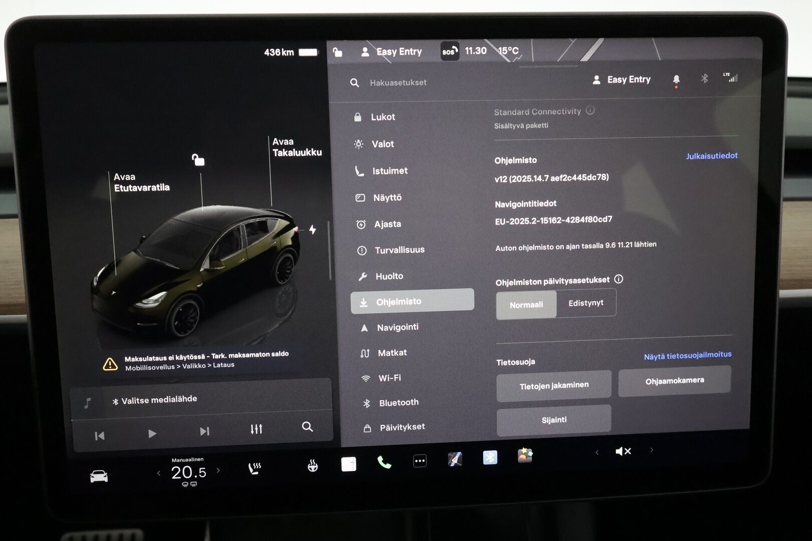 TESLA MODEL Y 2022 Performance **Koukku / Lämpöpumppu / Matrix LED / Panorama / Nahkasisusta / P.kamera / Premium Audio** - 3,99 % KORKOTARJOUS TÄHÄN AUTOON - 