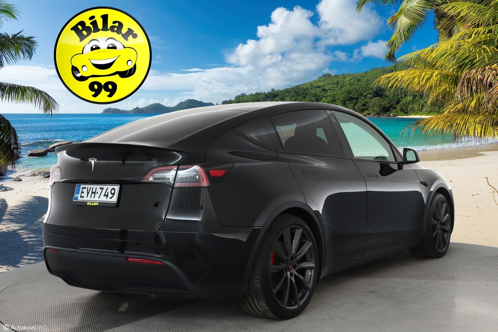 TESLA MODEL Y 2022 Performance **Koukku / Lämpöpumppu / Matrix LED / Panorama / Nahkasisusta / P.kamera / Premium Audio** - 3,99 % KORKOTARJOUS TÄHÄN AUTOON - 