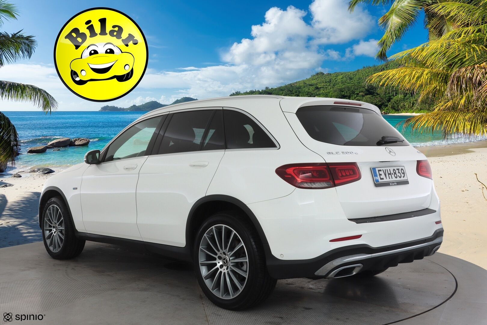 Mercedes-Benz GLC 2020 300 e 4MATIC A Business AMG EQ Power - | Distronic | Koukku | Burmester | Digimittaristo | P.kamera | Sporttipenkit | Nahka-alcantara | Navi | LED | 2x renkaat aluin | 