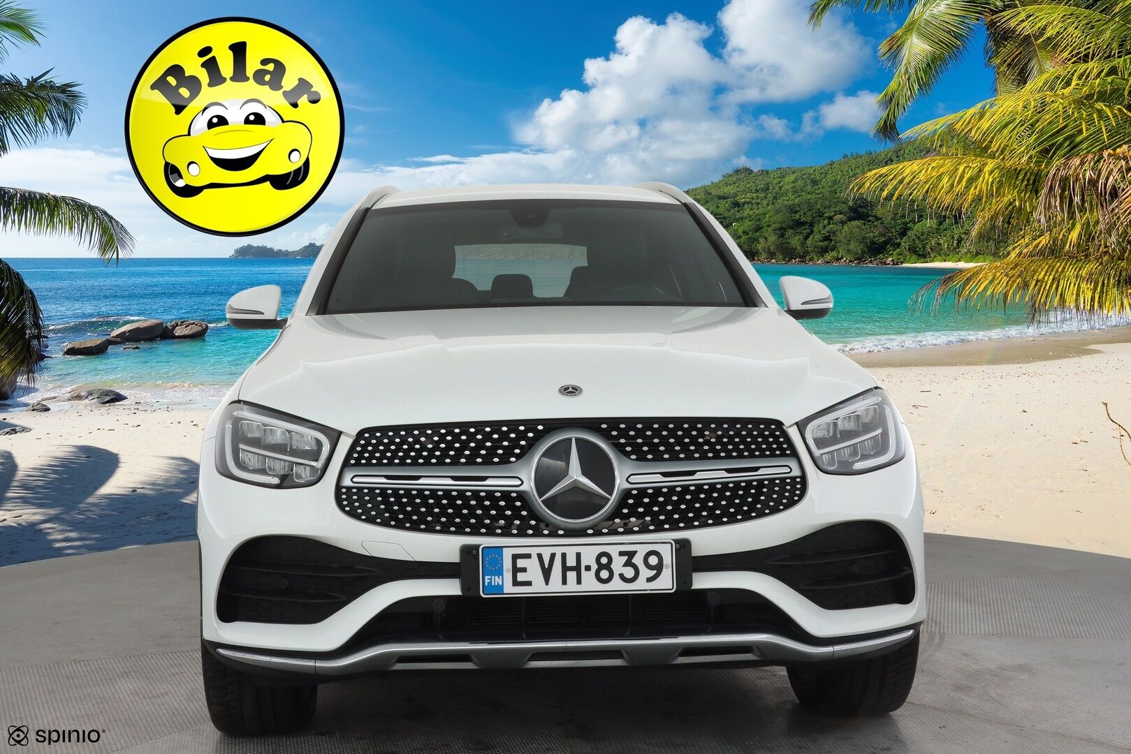 Mercedes-Benz GLC 2020 300 e 4MATIC A Business AMG EQ Power - | Distronic | Koukku | Burmester | Digimittaristo | P.kamera | Sporttipenkit | Nahka-alcantara | Navi | LED | 2x renkaat aluin | 