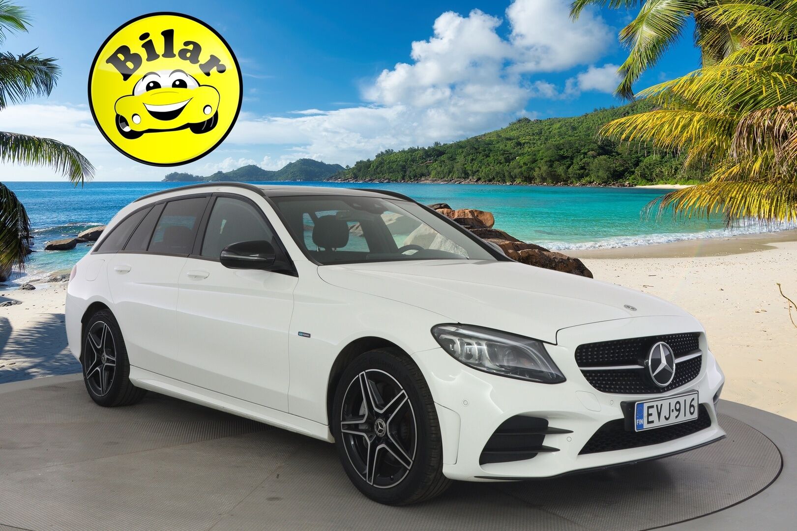 Mercedes-Benz C 2021 300 e T A Business AMG Night Edition EQ Power - *Adapt vakkari | Panorama | Ambient | Carplay | Navi | P.kamera | 2x renkaat*