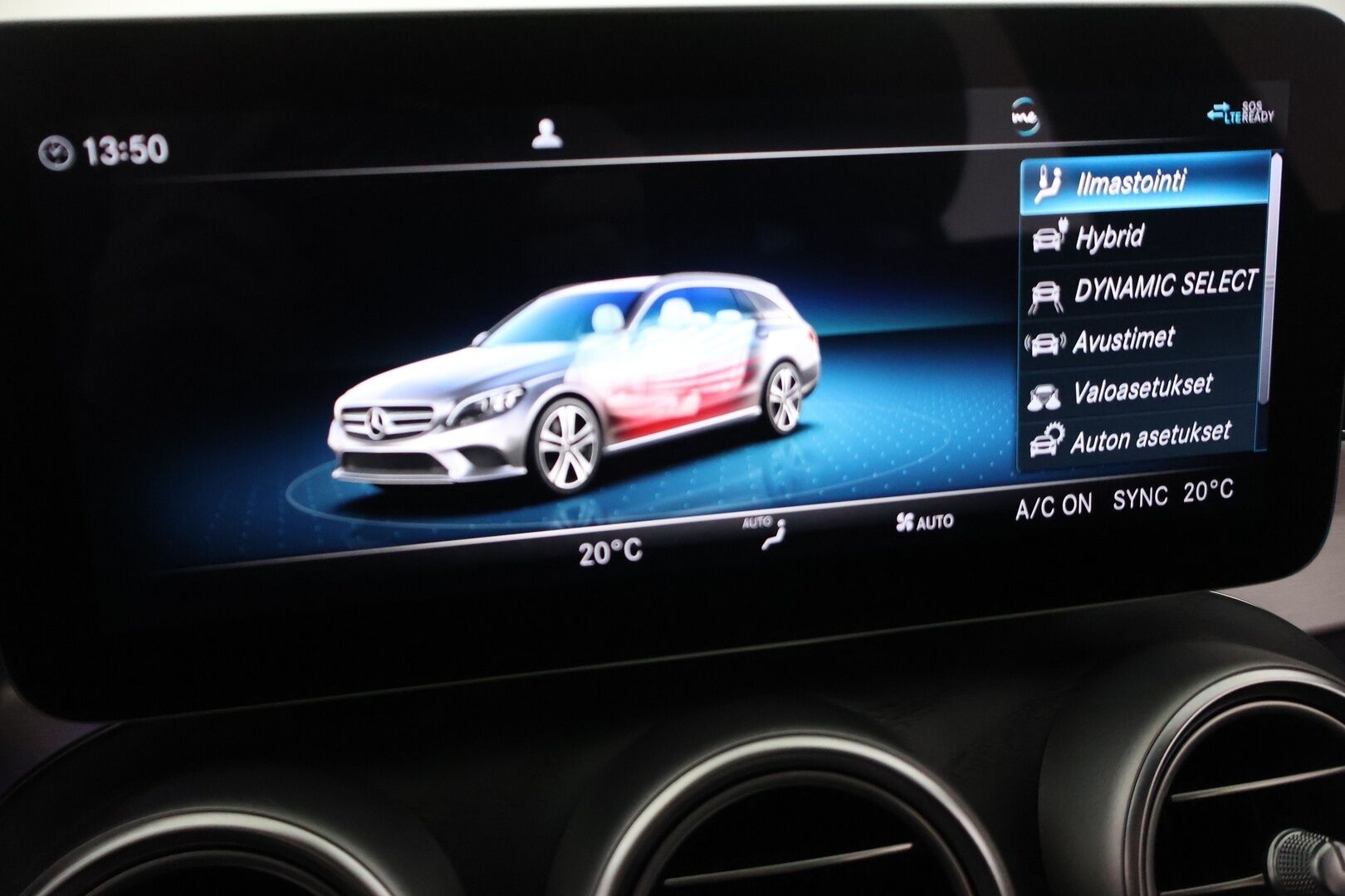 Mercedes-Benz C 2021 300 e T A Business AMG Night Edition EQ Power - *Adapt vakkari | Panorama | Ambient | Carplay | Navi | P.kamera | 2x renkaat*