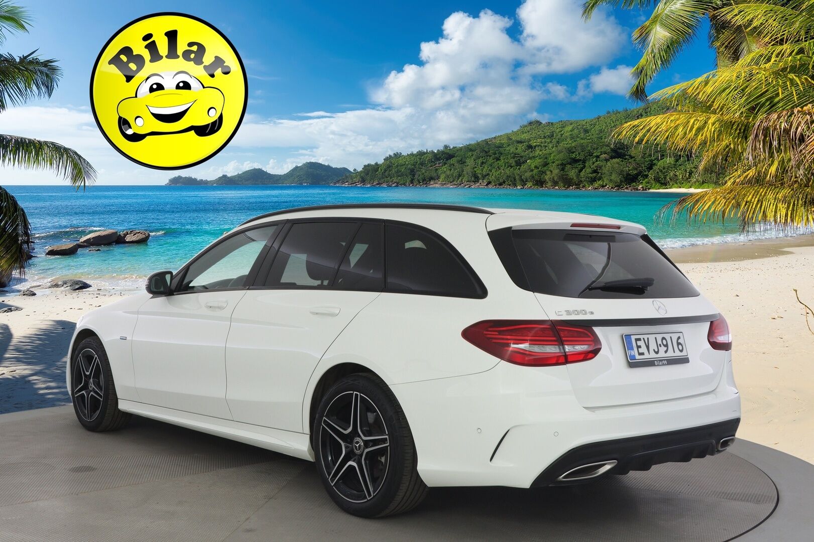 Mercedes-Benz C 2021 300 e T A Business AMG Night Edition EQ Power - *Adapt vakkari | Panorama | Ambient | Carplay | Navi | P.kamera | 2x renkaat*