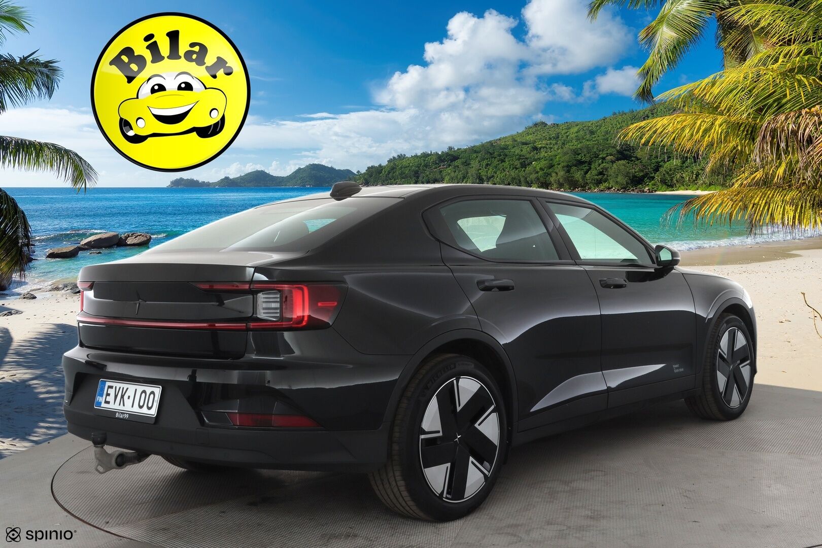Polestar 2 2025 Long range Dual motor Plus Pack - | Pilot assist | ILP | Koukku | LED | 360-Kamera | Muistipenkki | High performance audio | Lasikatto | Sporttipenkit | Keyless | Apple&Android | 1.Om Suomi-auto | Merkkihuollettu | Kahdet Renkaat |