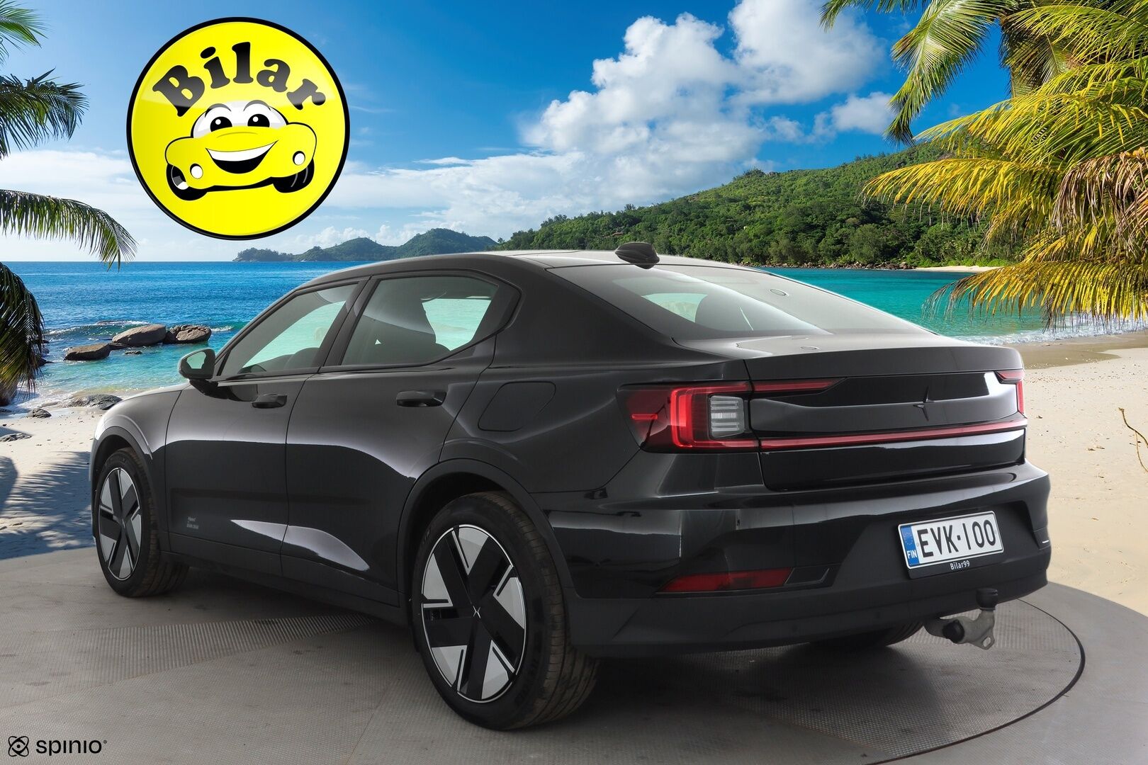 Polestar 2 2025 Long range Dual motor Plus Pack - | Pilot assist | ILP | Koukku | LED | 360-Kamera | Muistipenkki | High performance audio | Lasikatto | Sporttipenkit | Keyless | Apple&Android | 1.Om Suomi-auto | Merkkihuollettu | Kahdet Renkaat |
