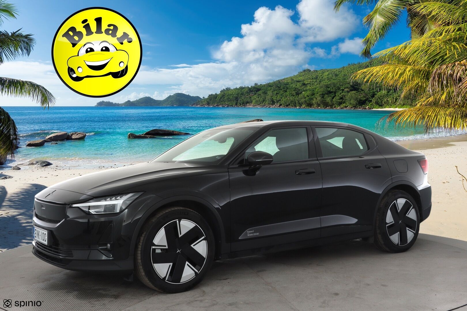 Polestar 2 2025 Long range Dual motor Plus Pack - | Pilot assist | ILP | Koukku | LED | 360-Kamera | Muistipenkki | High performance audio | Lasikatto | Sporttipenkit | Keyless | Apple&Android | 1.Om Suomi-auto | Merkkihuollettu | Kahdet Renkaat |