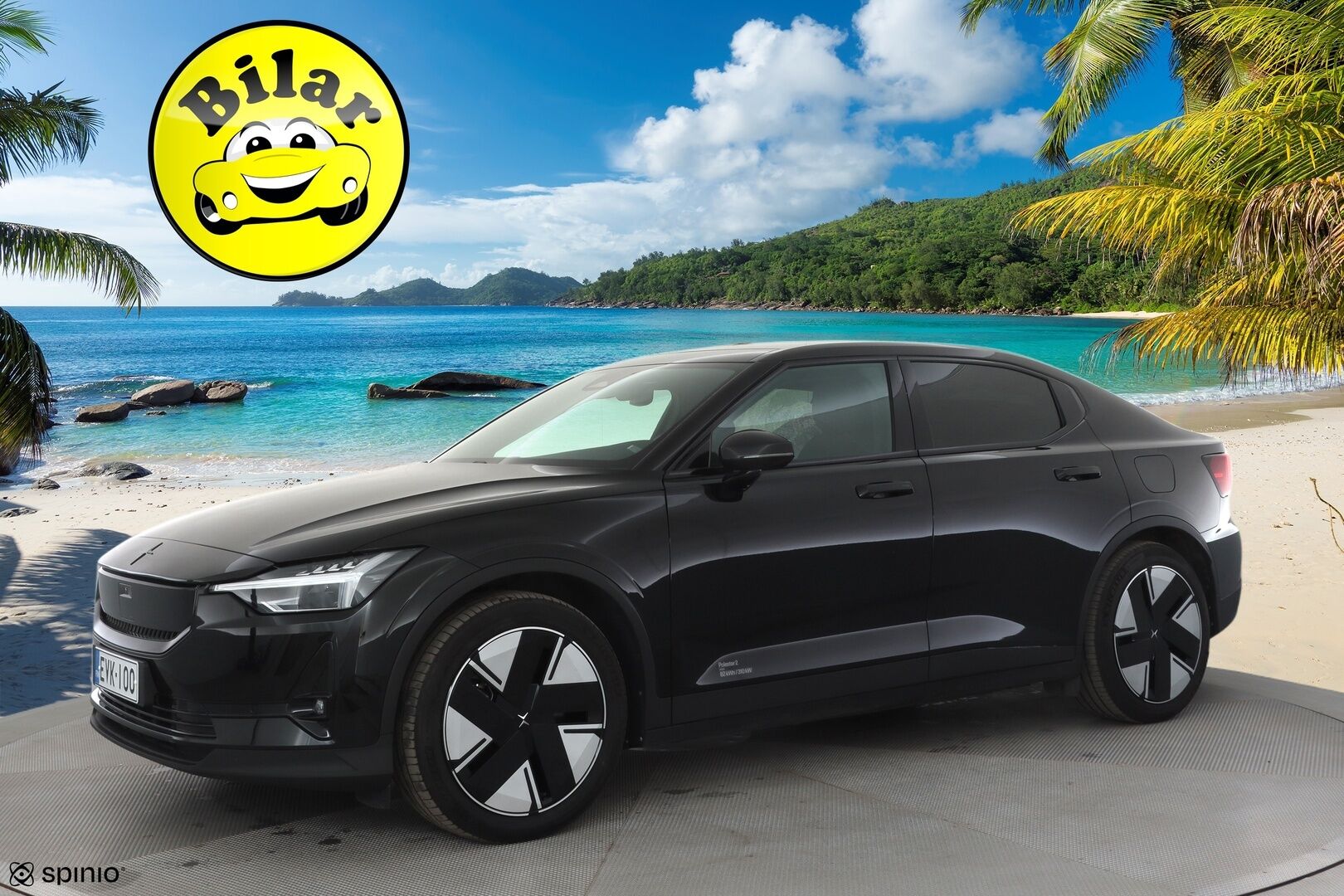 Polestar 2 2025 Long range Dual motor Plus Pack - | Pilot & Plus | ILP | Koukku | LED | 360-Kamera | Muistipenkki | High performance audio | Lasikatto | Sporttipenkit | Keyless | Apple&Android | 1.Om Suomi-auto | Merkkihuollettu | Kahdet Renkaat |