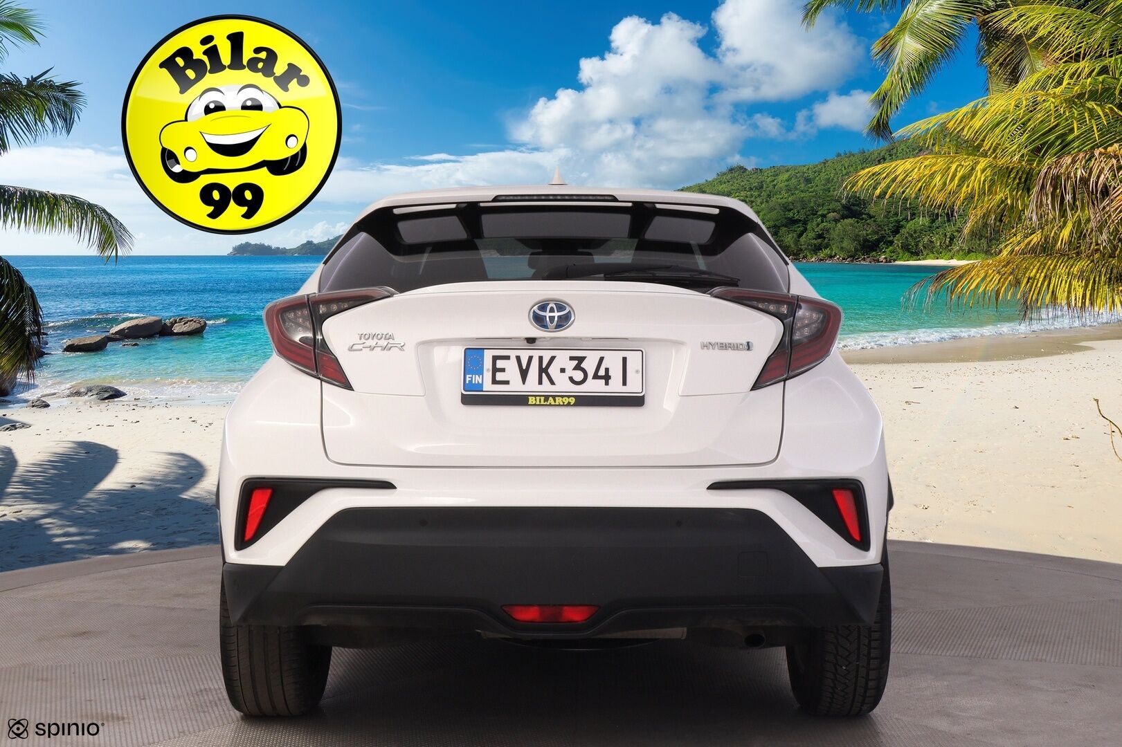 Toyota C-HR 2019 1,8 Hybrid Premium *ACC / Nahkasisusta / Tutkat / Kamera / BLIS / KeyLessGo / Navi / Ratinlämmitin* - Merkkihuollettu siisti kuntoinen C-HR kaksilla renkailla ja vanteilla! - HULLUT AVAJAISHULINAT KORKOTARJOUS 3,29 %