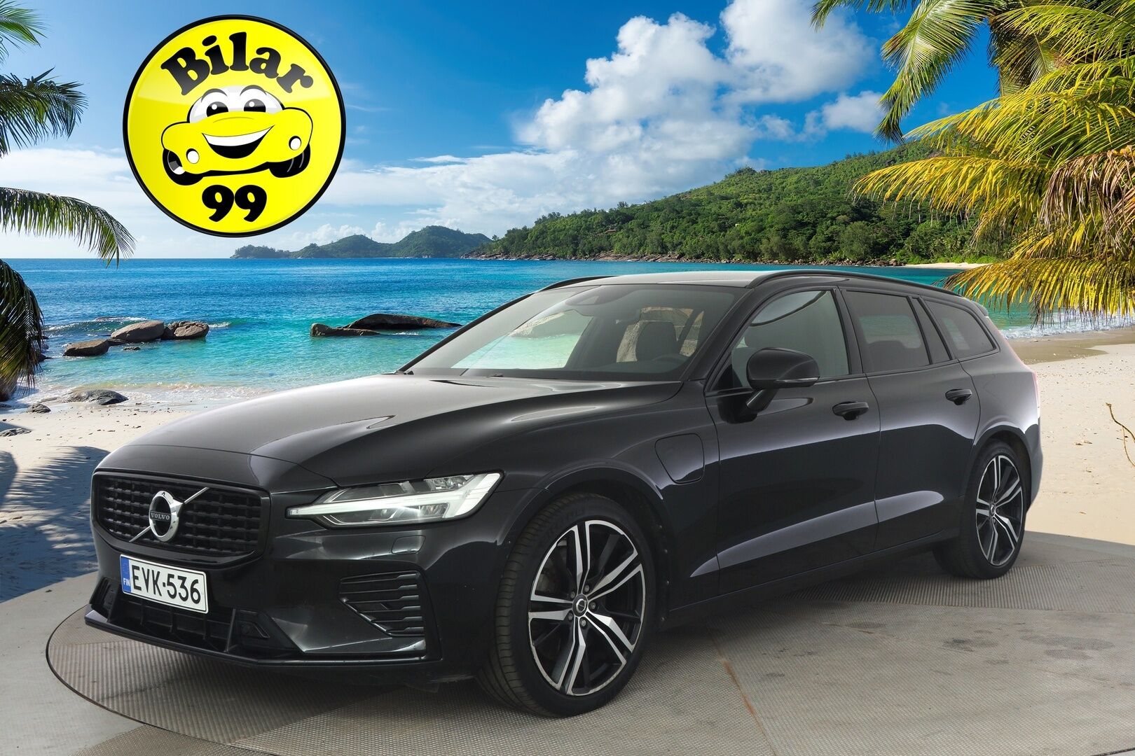 Volvo V60 2021 T6 TwE AWD R-Design aut - 3,99 % KORKOTARJOUS TÄHÄN AUTOON - Webasto / Adapt. Vakkari / P-Kamera / Sport-penkit / Sähköpenkki muistilla / Juuri huollettu ! 