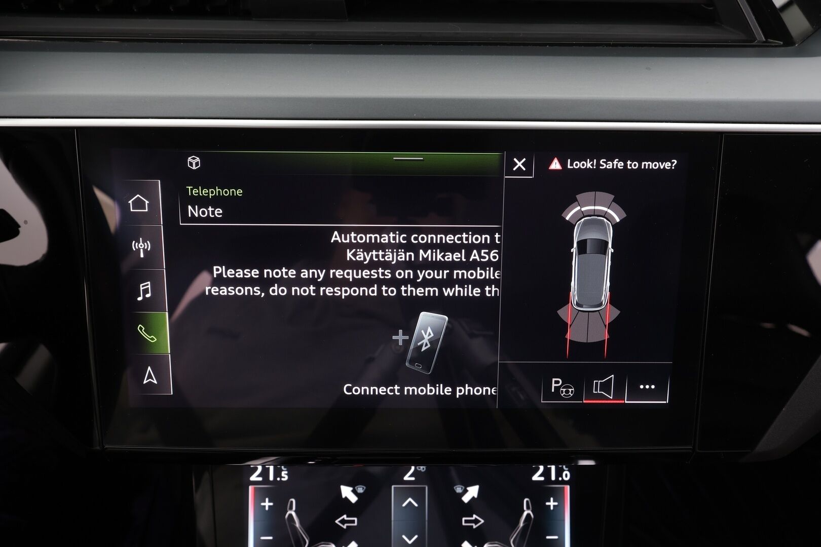 Audi e-tron 2021 Advanced 55 quattro * ACC / P.tutkat / Navi / Ilma-alusta / LED / Koukku / Muistipenkki / Sporttinahat * - Akku kuntotarkastettu SoH 95,8% / Kahdet renkaat vanteineen - HULLUT AVAJAISHULINAT KORKOTARJOUS 3,29 %