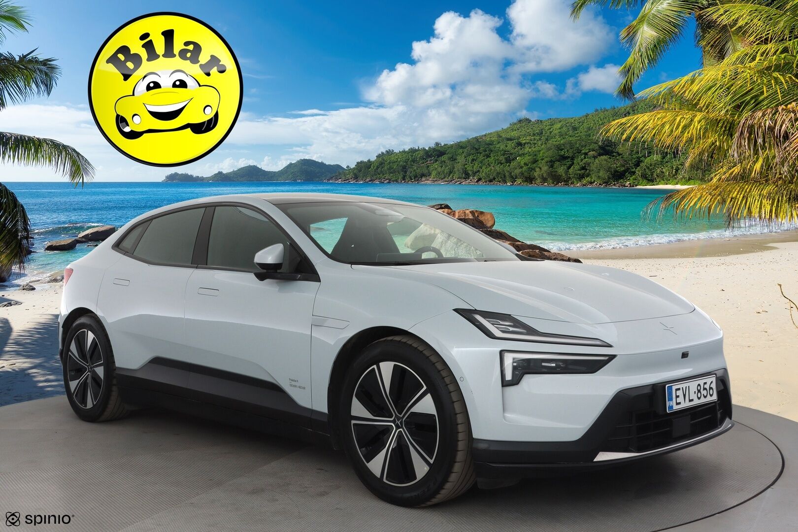 Polestar 4 2025 Long Range Dual motor - | ACC | HUD | Koukku | ILP | 360° | Muistipenkki | Pixel LED | Lasikatto | H&K | Keyless | BLIS | Suomi-auto | Kahdet renkaat aluvanteilla | Merkkihuollettu |