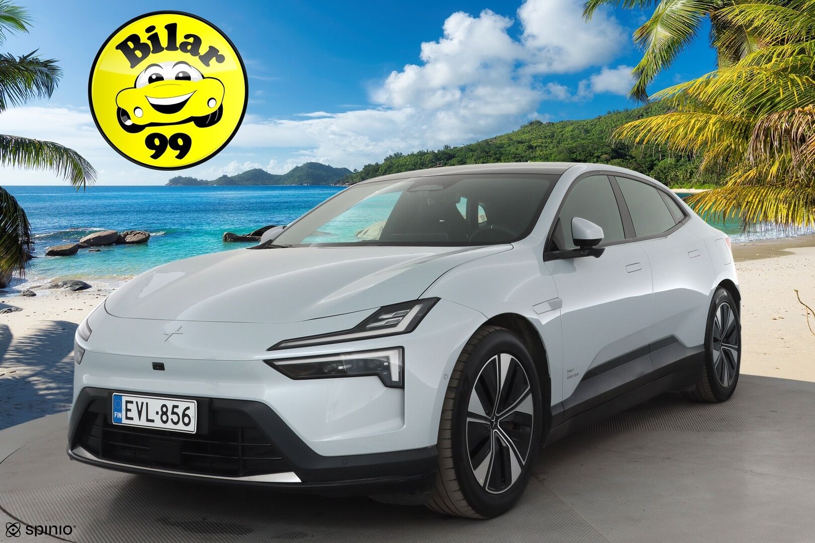 Polestar 4 2025 Long Range Dual motor * ACC / HUD / Koukku / ILP / 360° / Muistipenkki / Pixel LED / Lasikatto / H&K / Keyless / BLIS * - Suomi-auto / Kahdet renkaat aluvanteilla / Merkkihuollettu - HULLUT AVAJAISHULINAT KORKOTARJOUS 3,29 %