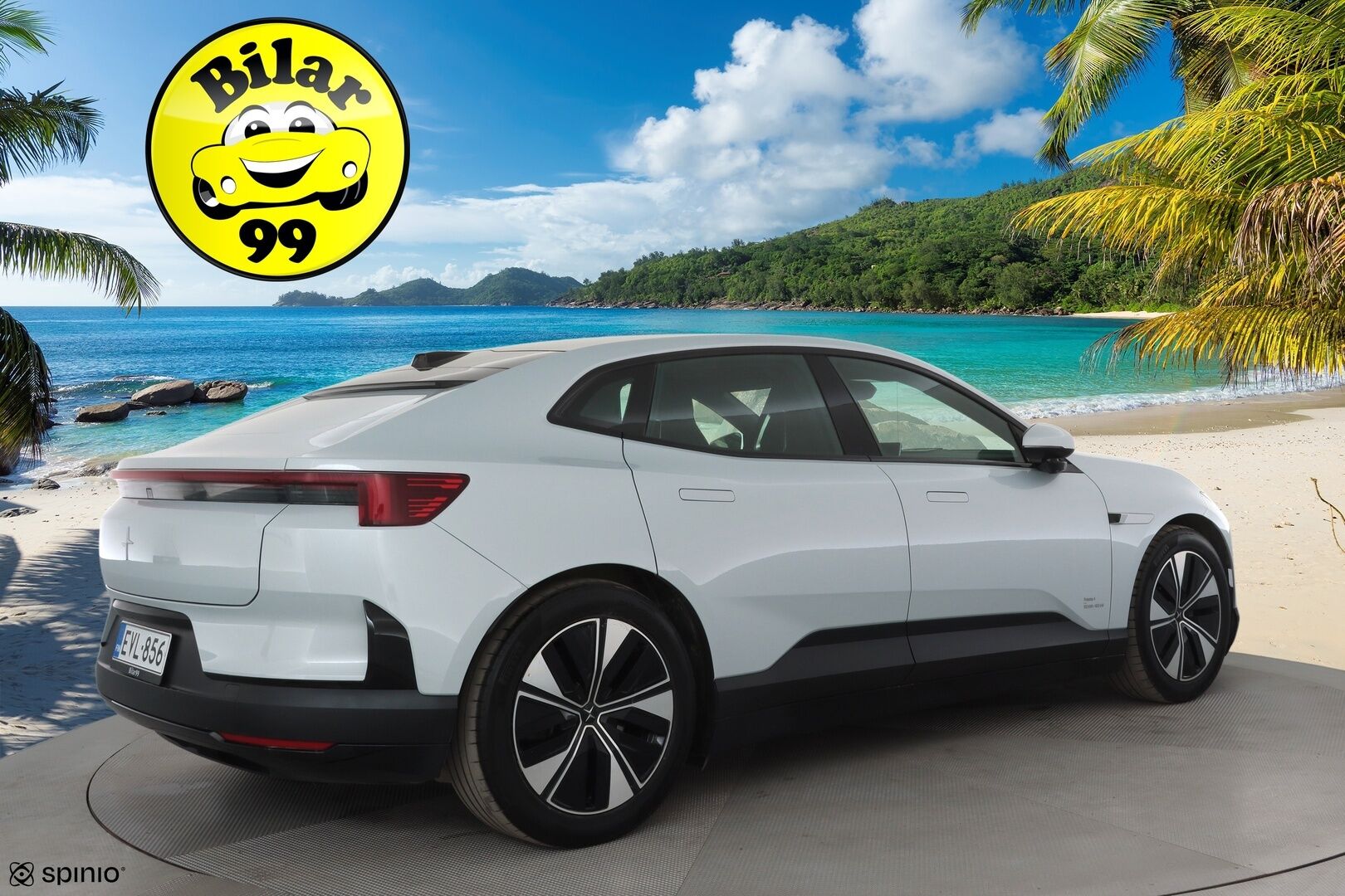 Polestar 4 2025 Long Range Dual motor * ACC / HUD / Koukku / ILP / 360° / Muistipenkki / Pixel LED / Lasikatto / H&K / Keyless / BLIS * - Suomi-auto / Kahdet renkaat aluvanteilla / Merkkihuollettu - HULLUT AVAJAISHULINAT KORKOTARJOUS 3,29 %