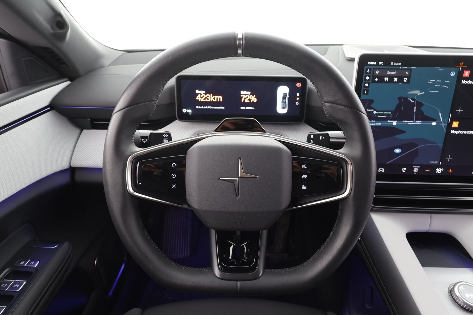 Polestar 4 2025 Long Range Dual motor - | ACC | HUD | Koukku | ILP | 360° | Muistipenkki | Pixel LED | Lasikatto | H&K | Keyless | BLIS | Suomi-auto | Kahdet renkaat aluvanteilla | Merkkihuollettu |
