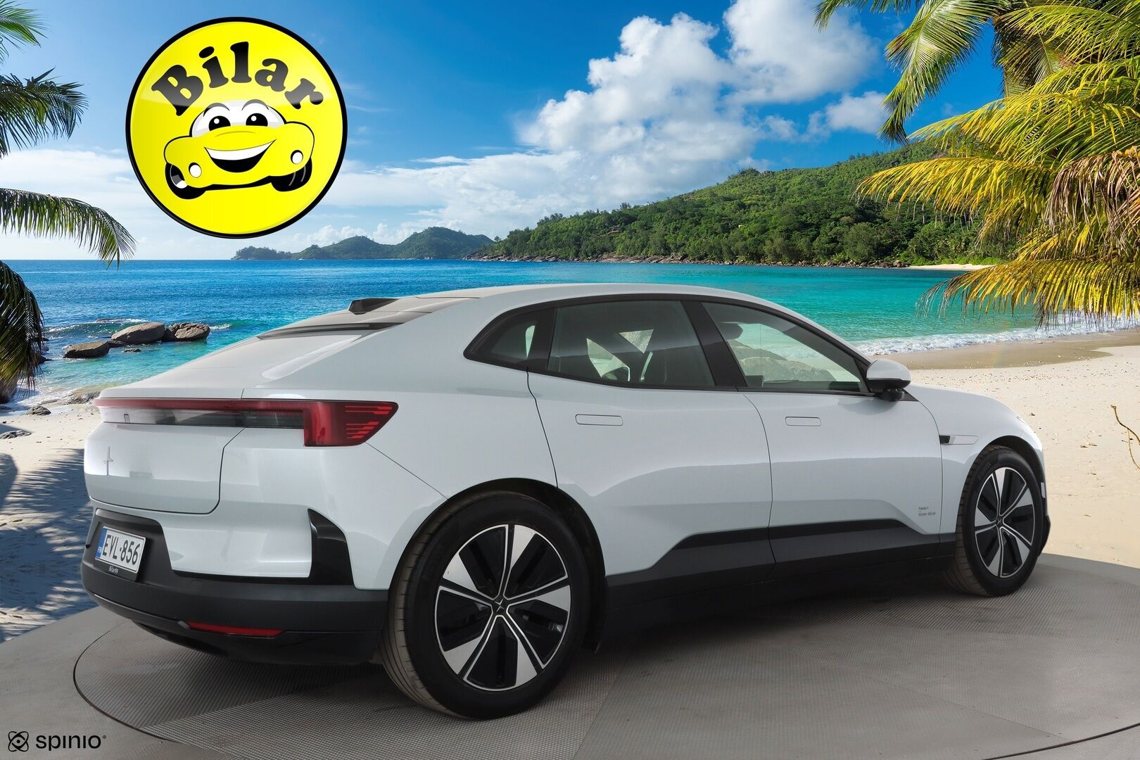 Polestar 4 2025 Long Range Dual motor - | ACC | HUD | Koukku | ILP | 360° | Muistipenkki | Pixel LED | Lasikatto | H&K | Keyless | BLIS | Suomi-auto | Kahdet renkaat aluvanteilla | Merkkihuollettu |