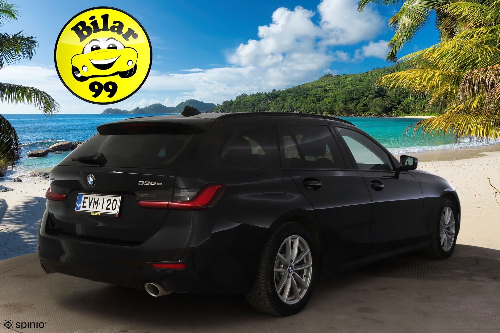 BMW 330 2021 G21 Touring 330e xDrive A Charged Edition * Sporttipenkit / Vakkari / P. Tutkat / Sähkökontti / AppleCarPlay * - Vetokoukku / Kahdet renkaat BMW alumiinivanteilla!